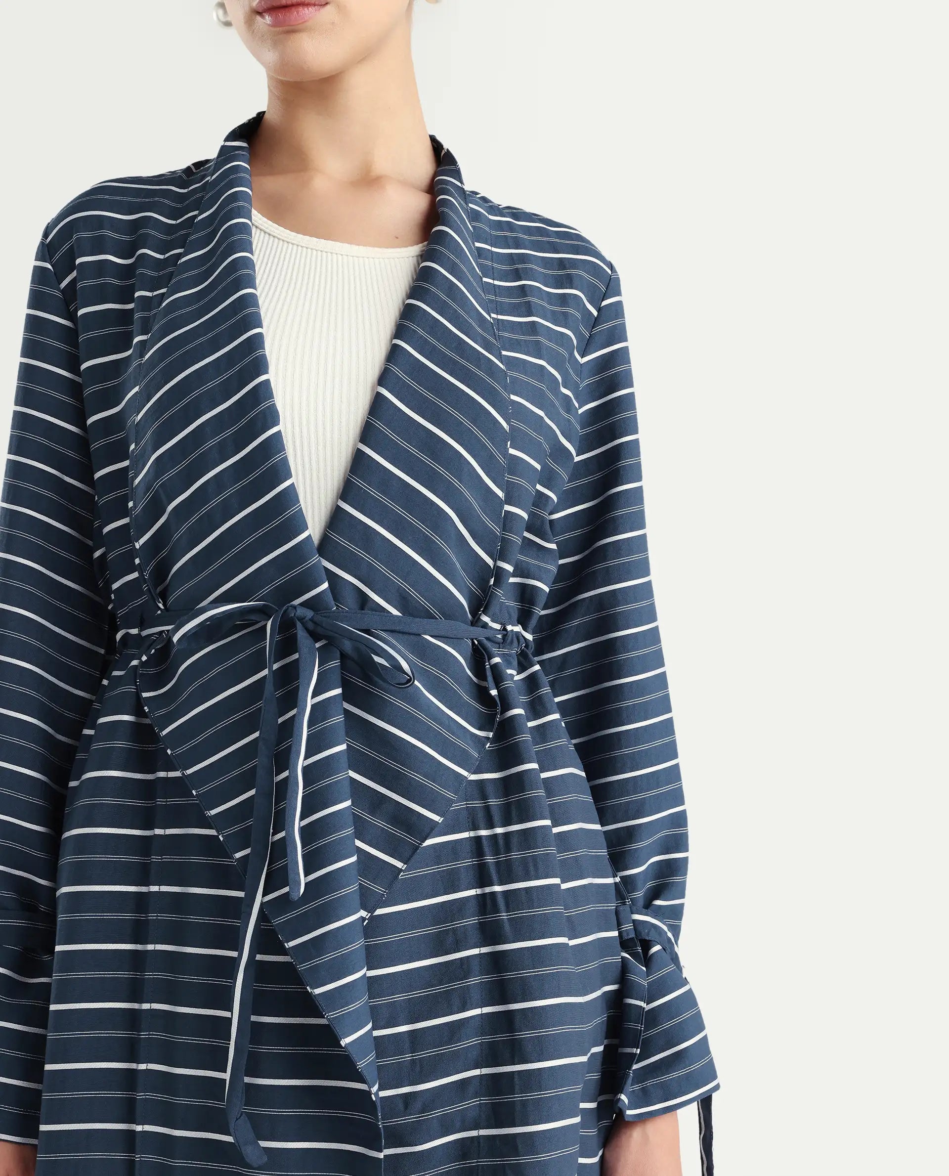 Rareism Women's Greece Navy Outer Wear