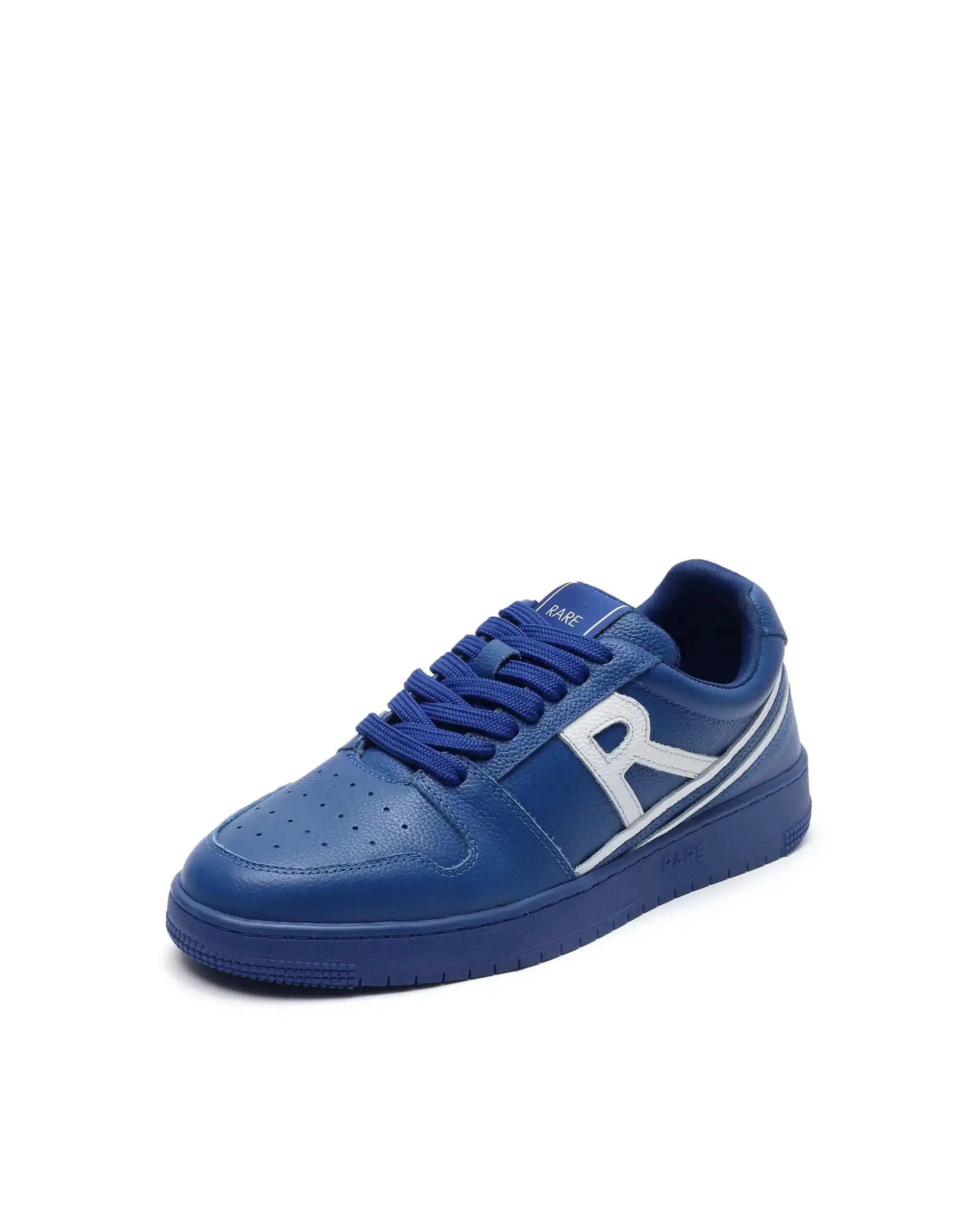 Rare Rabbit Men Adonis Blue Lace-Up Closure Shoes