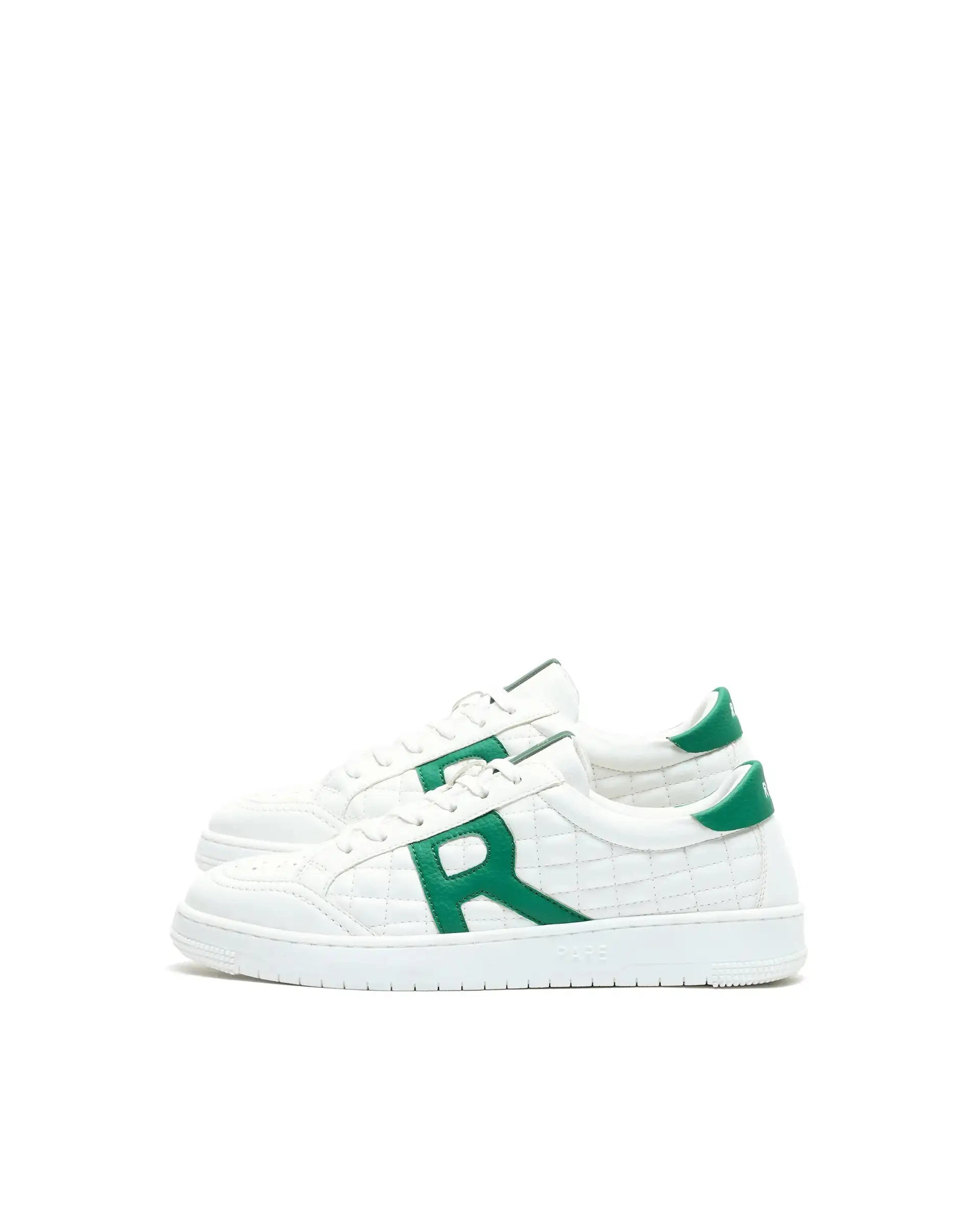 Rare Rabbit Men's Alto White Micro Leather Sneaker