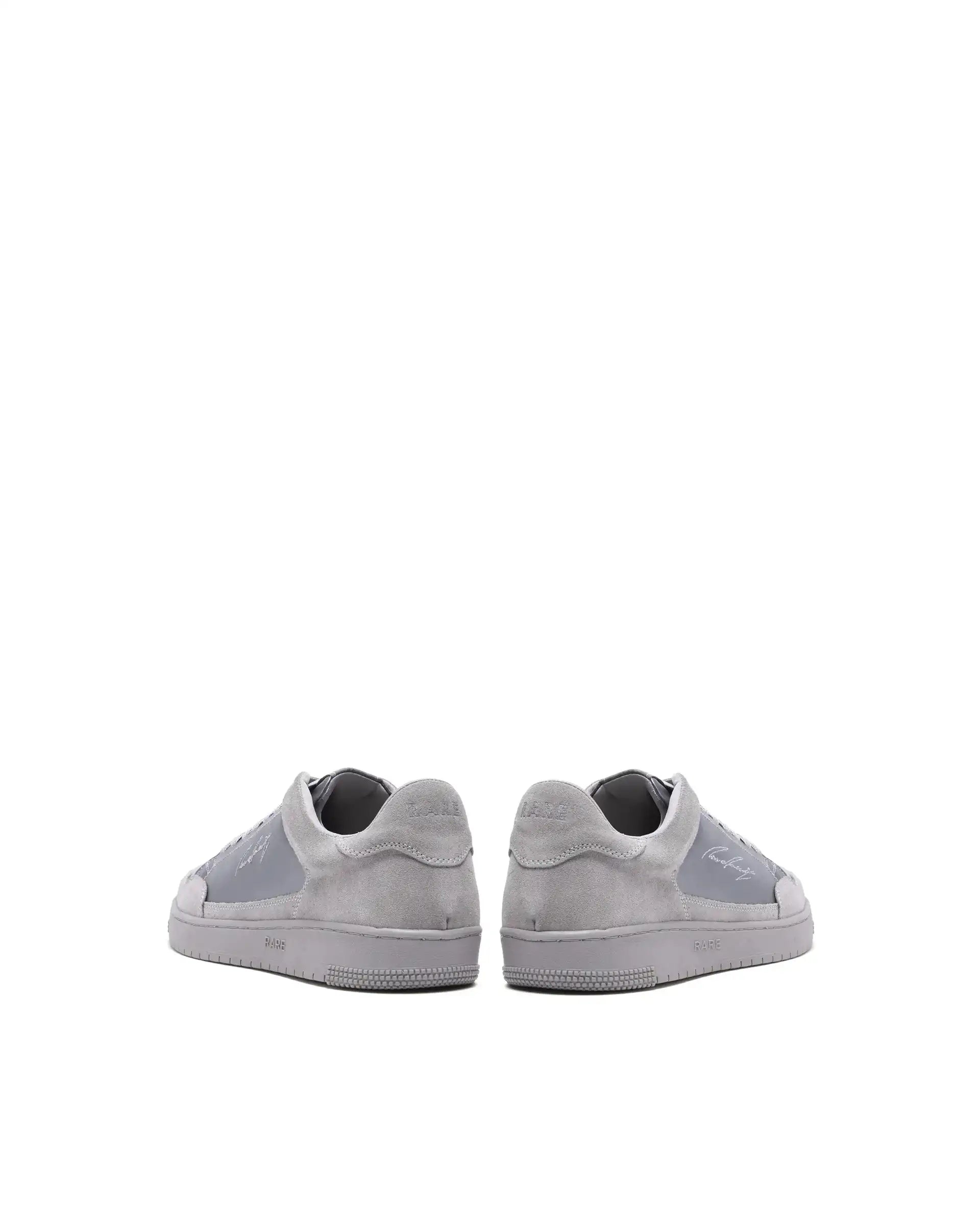 Rare Rabbit Men's Amigo Grey Parachute Lace-Up Closure Sneaker