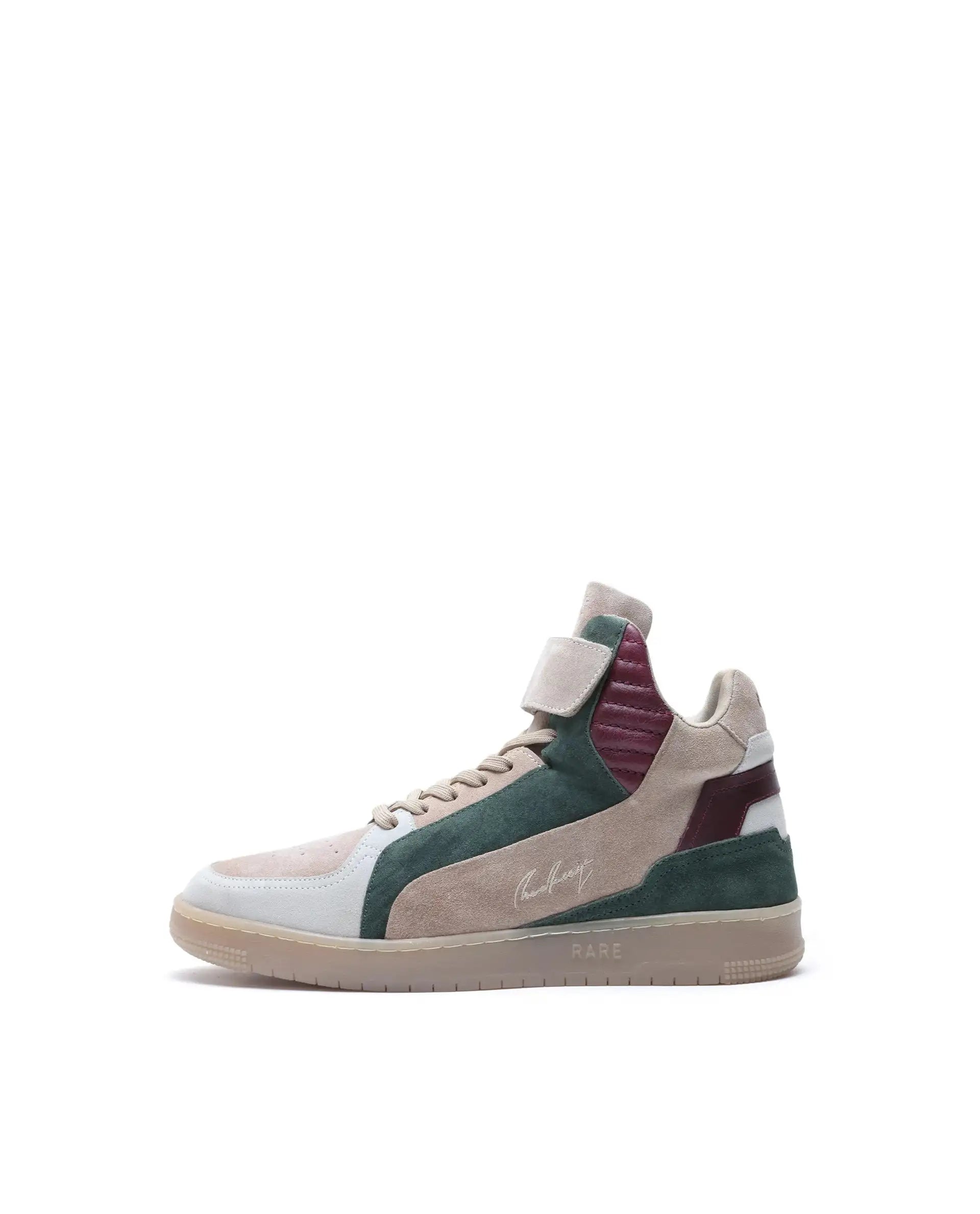 Rare Rabbit Men's Bacu Beige Lace-Up Suede Leather Closure Sneakers
