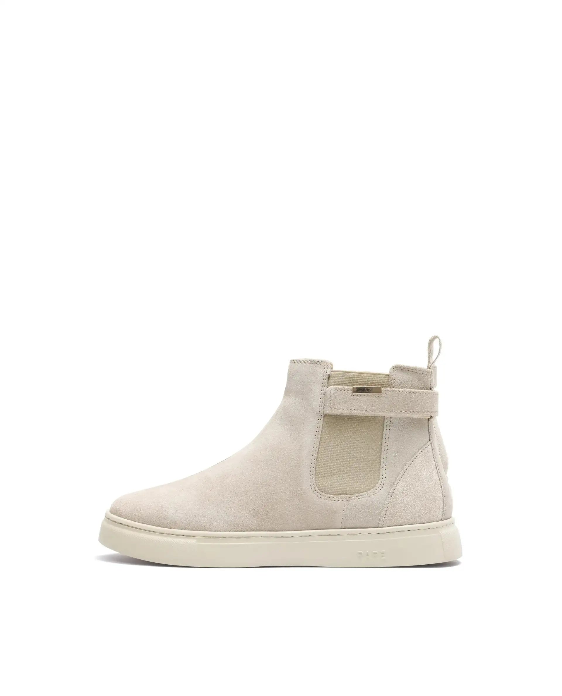 Rare Rabbit Men Berus Beige Suede Slip-on Closure Shoes