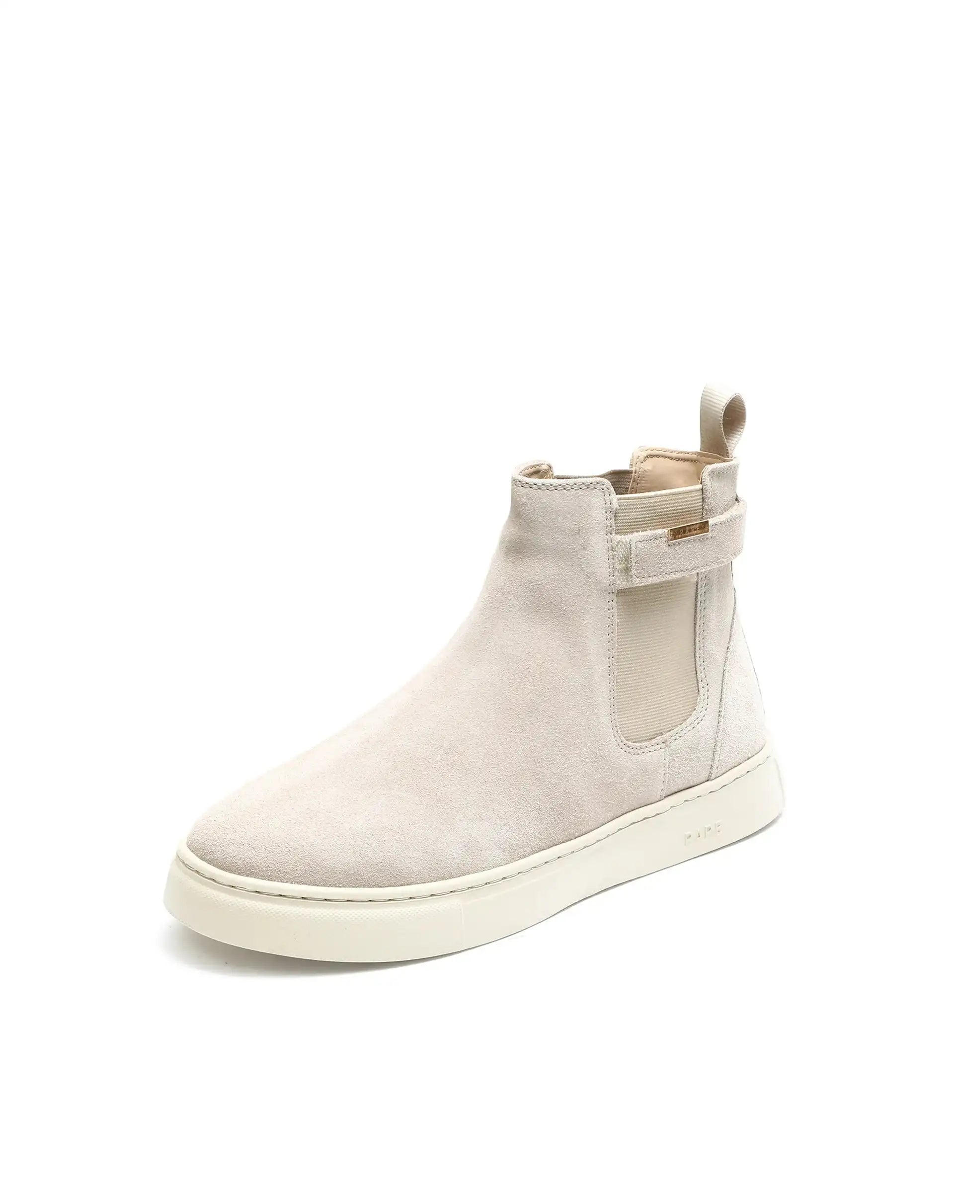 Rare Rabbit Men Berus Beige Suede Slip-on Closure Shoes