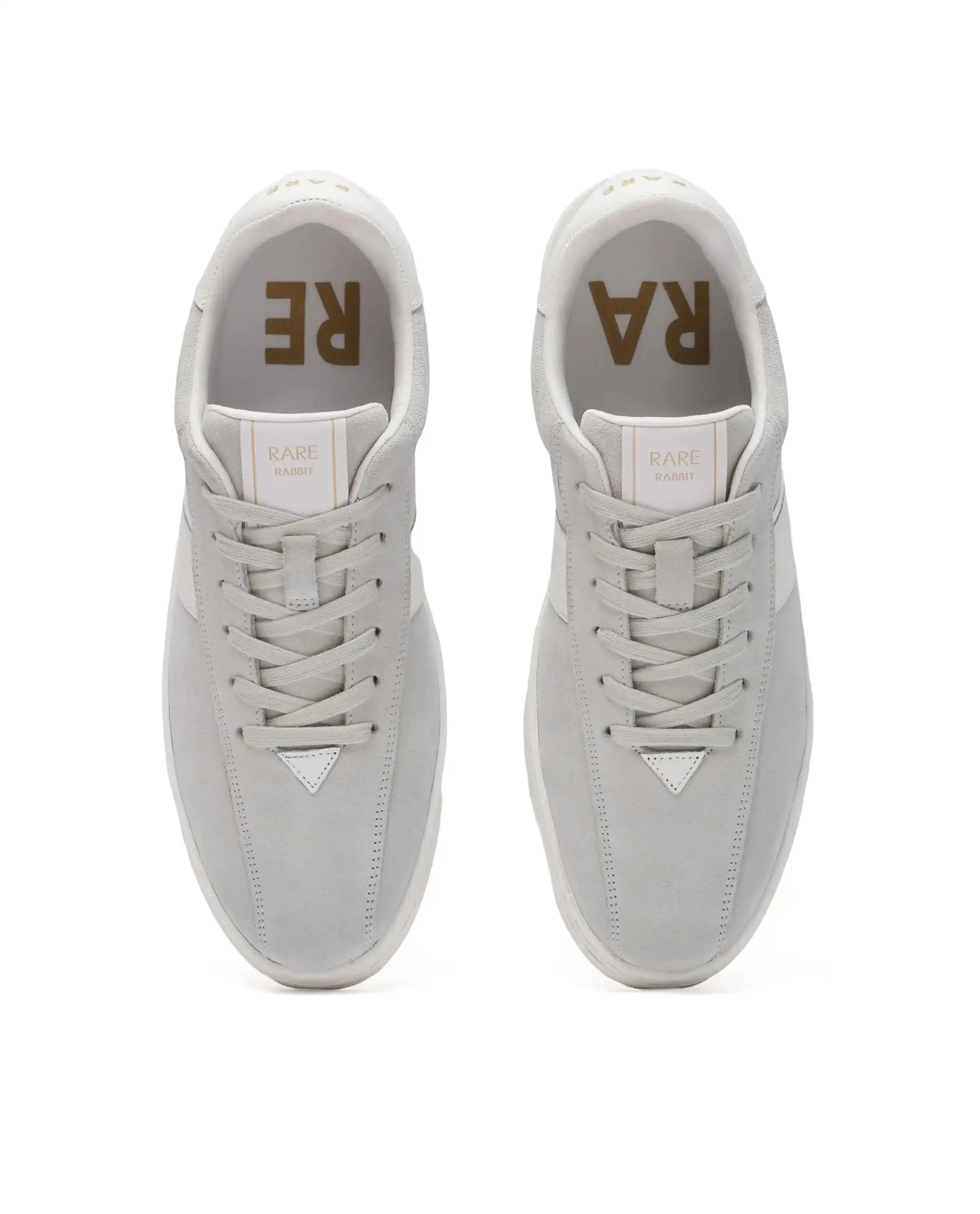 Rare Rabbit Men Classo Grey Lace-Up Closure Sneaker