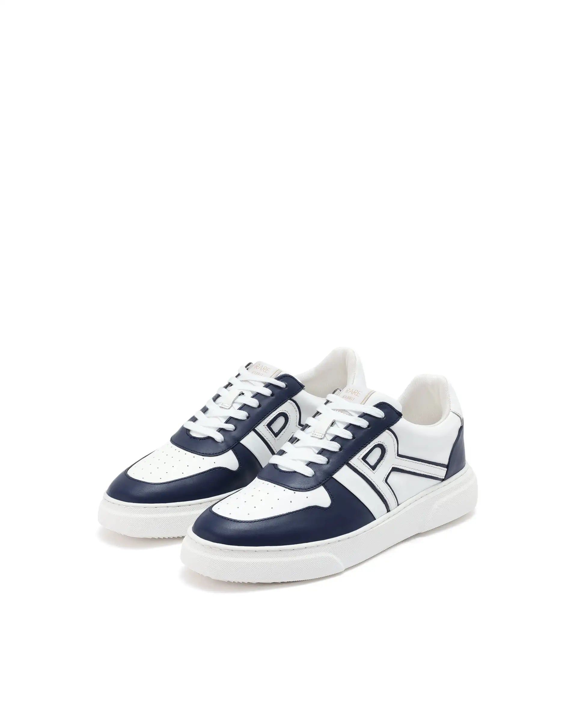 Rare Rabbit Corp Cygnus Pro-Lqwhite-Navy Shoes