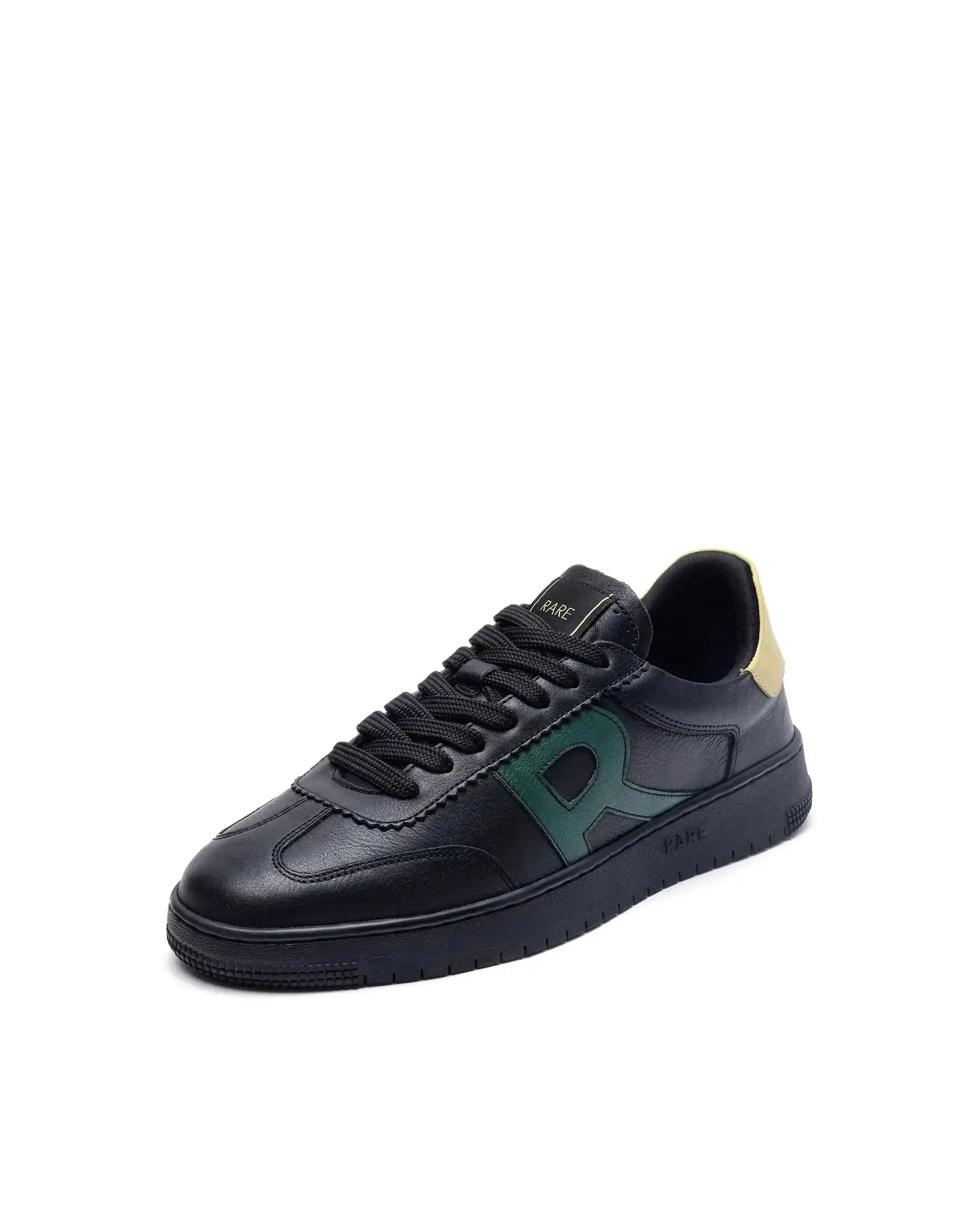 Rare Rabbit Men Dorset Black Lace-Up Closure Shoes
