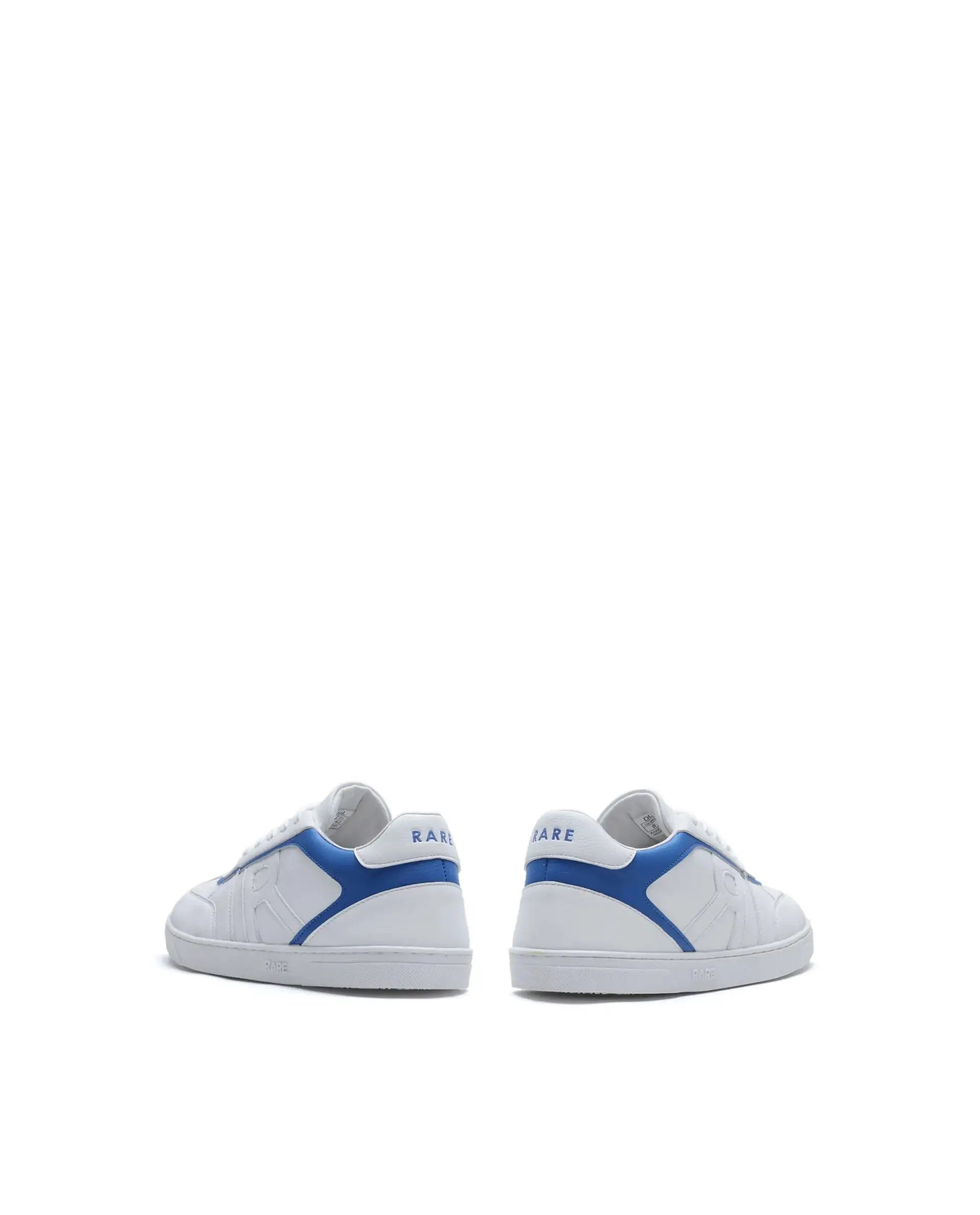 Rare Rabbit Men's Dual Blue Micro Leather Sneaker