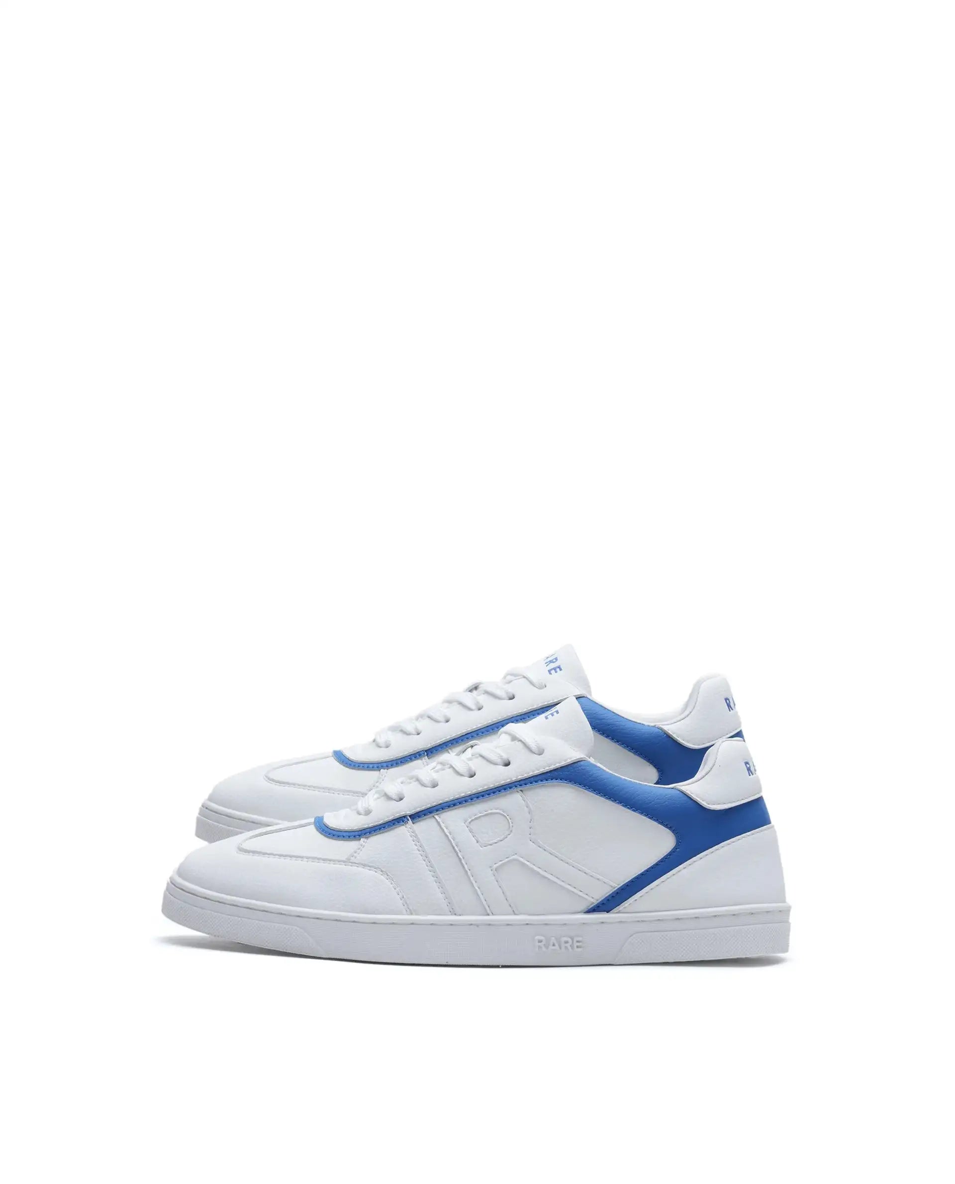 Rare Rabbit Men's Dual Blue Micro Leather Sneaker
