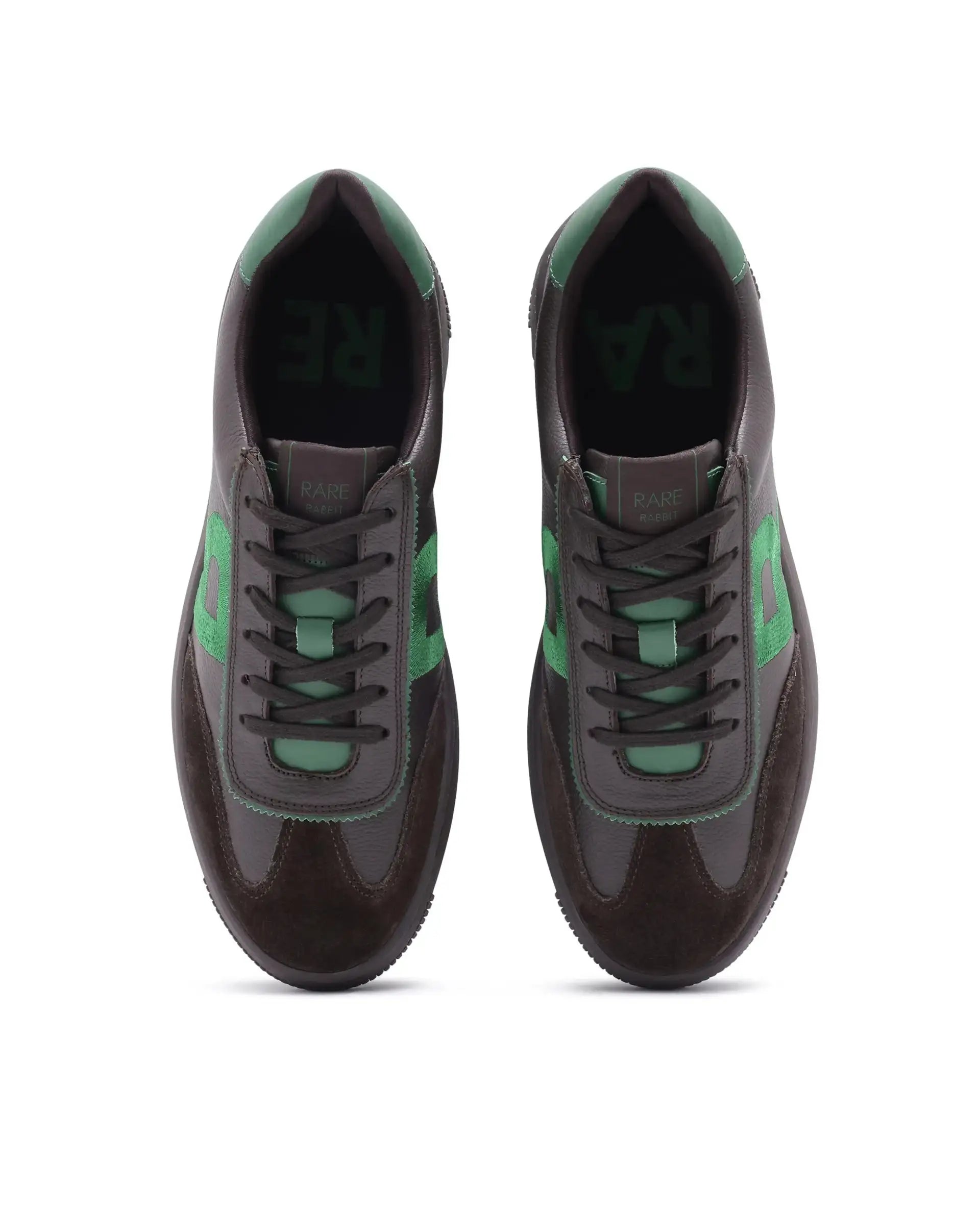 Rare Rabbit Men Hem Brown Lace-Up Shoes