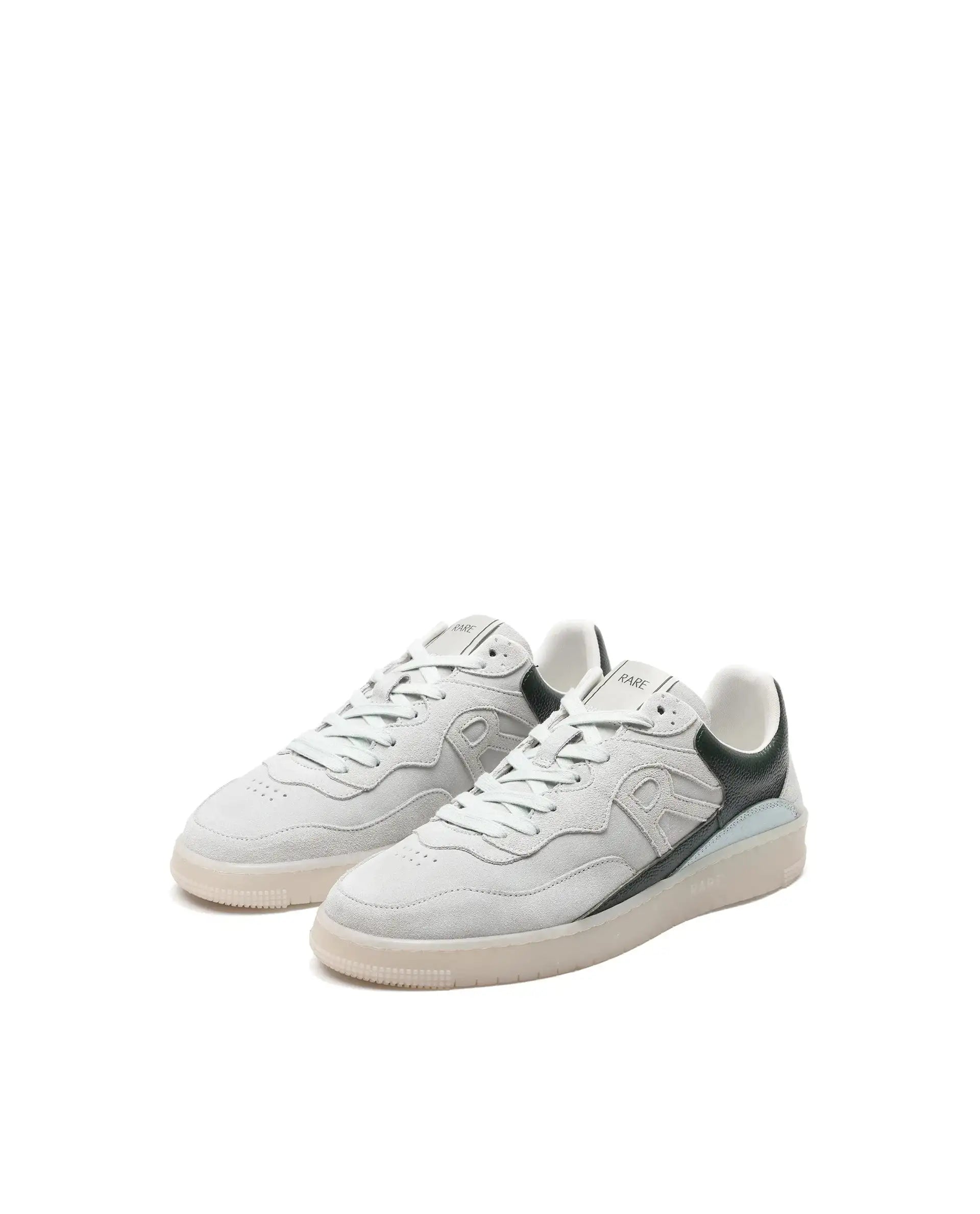 Rare Rabbit Men Jade White Lace-Up Closure Sneaker
