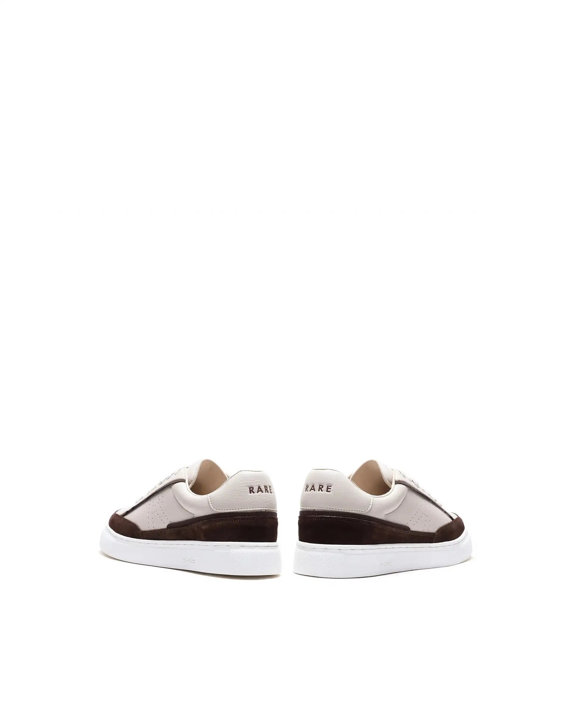 Rare Rabbit Men's Kennen Brown Micro Fiber Causal Sneaker