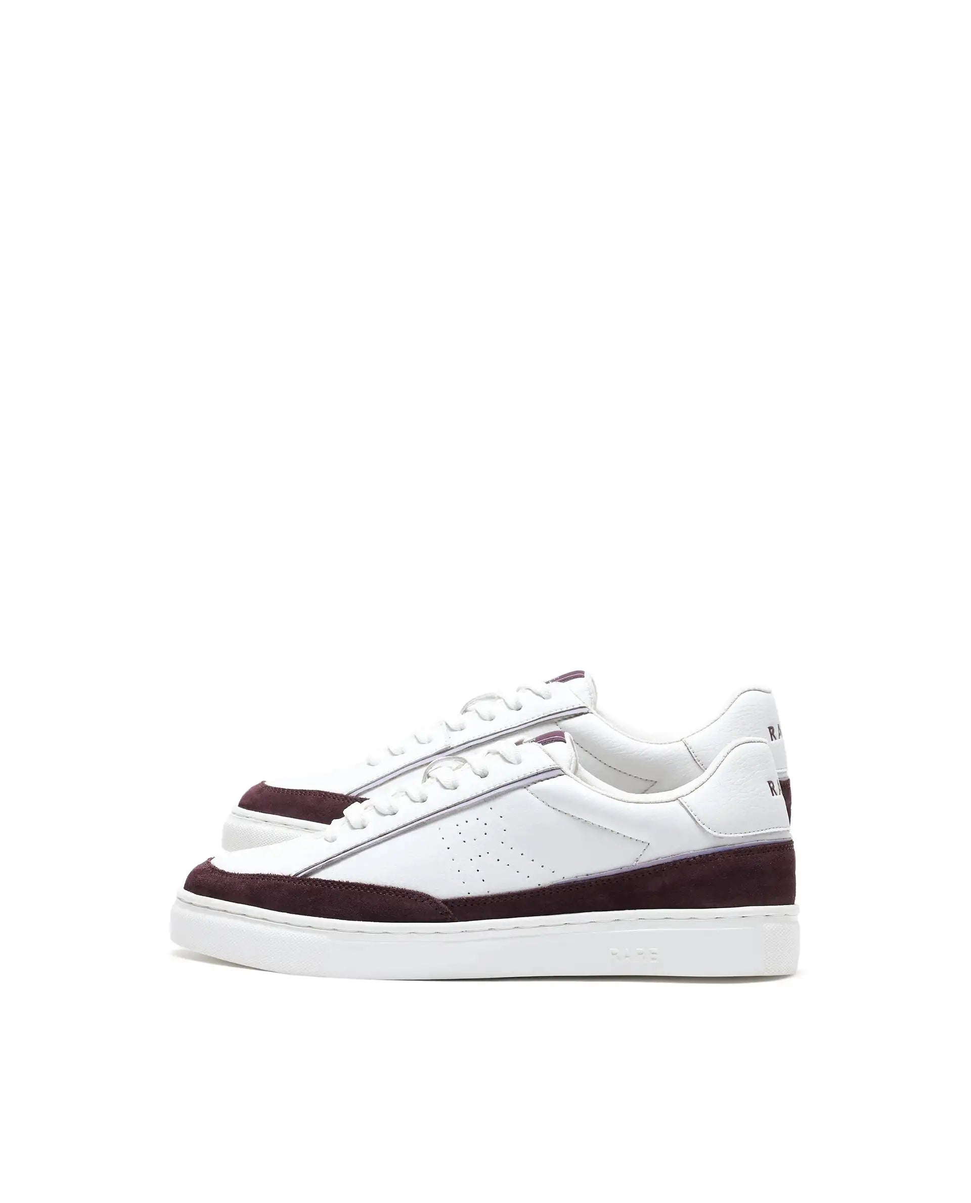 Rare Rabbit Men's Kennen Purple Micro Fiber Causal Sneaker