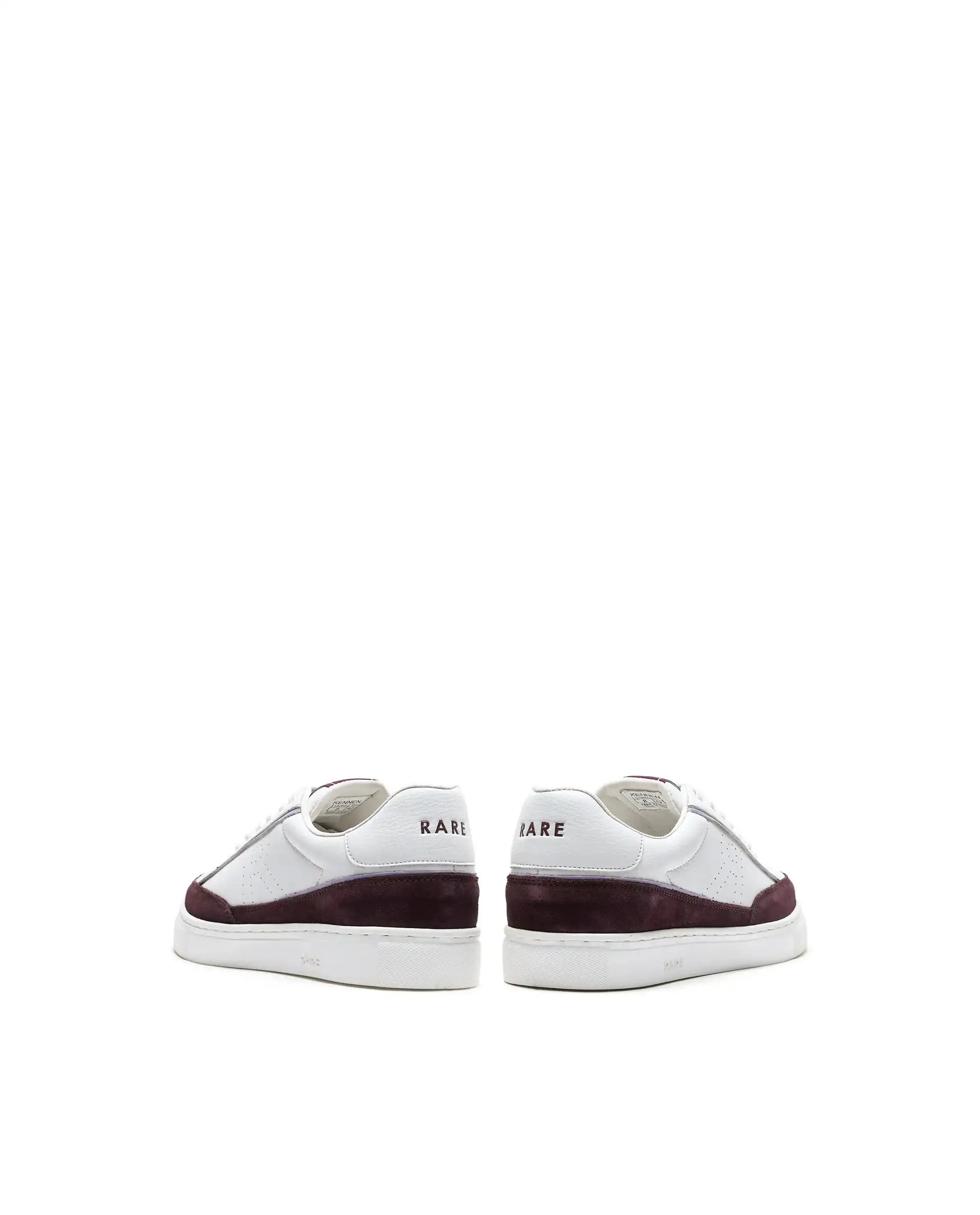 Rare Rabbit Men's Kennen Purple Micro Fiber Causal Sneaker