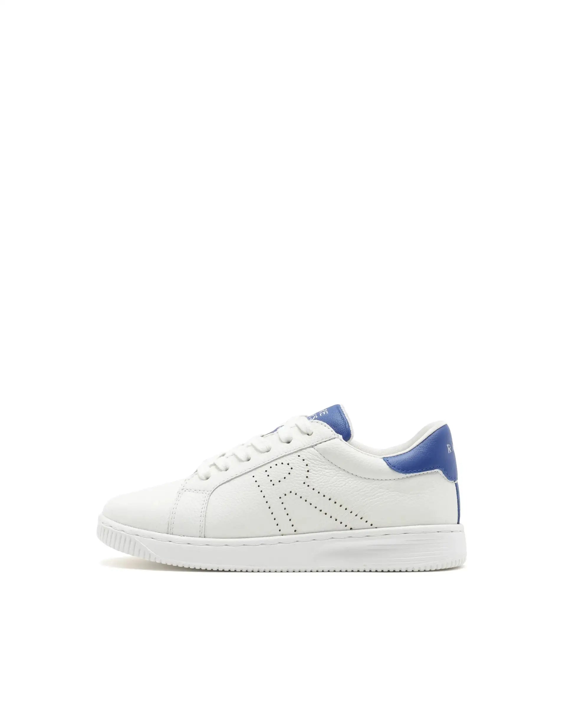 Rare Ones Kids Rock Blue Leather Lace-Up Sneaker