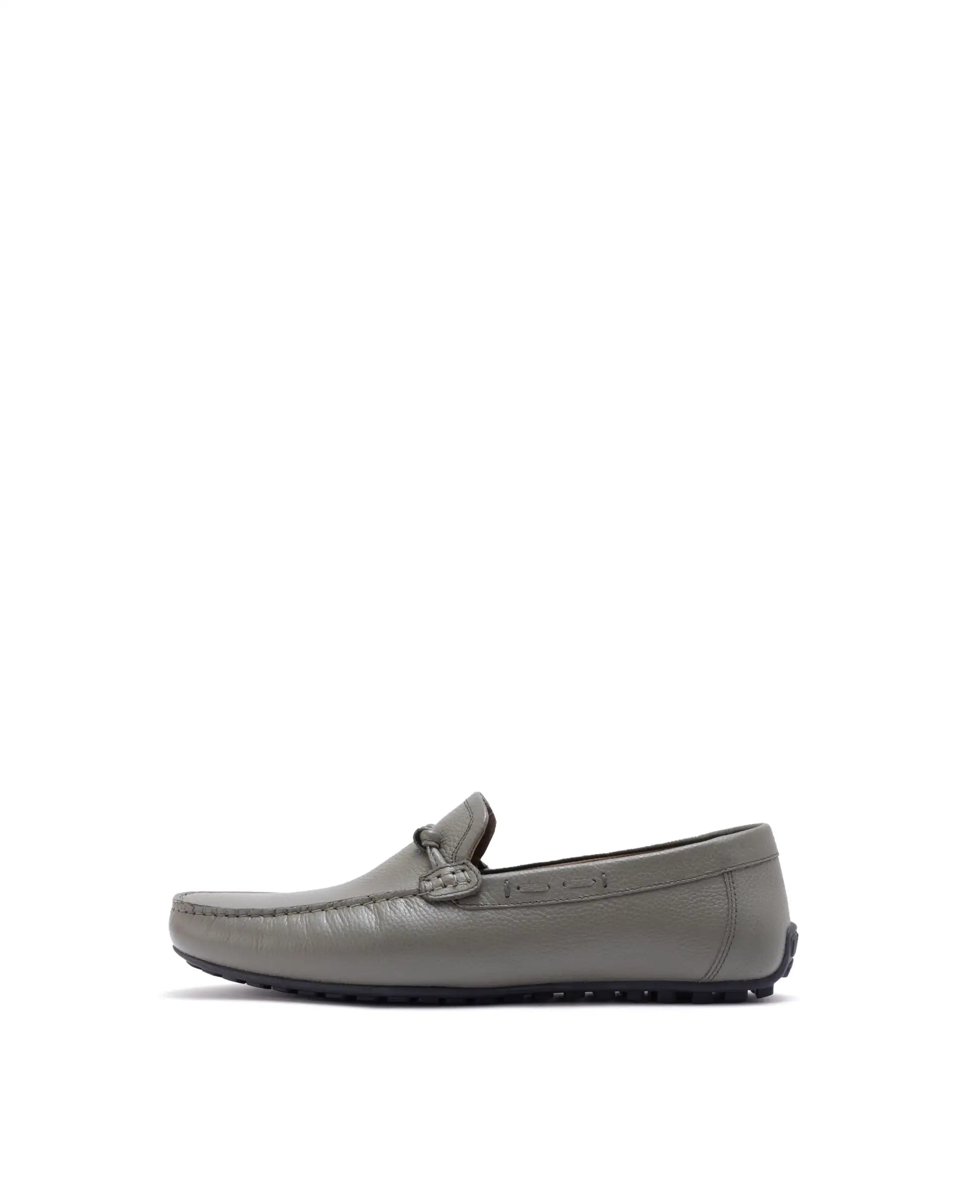 Rare Rabbit Men's Knott Sage Slip-On Genuine Milled Leather Driving Mocassin