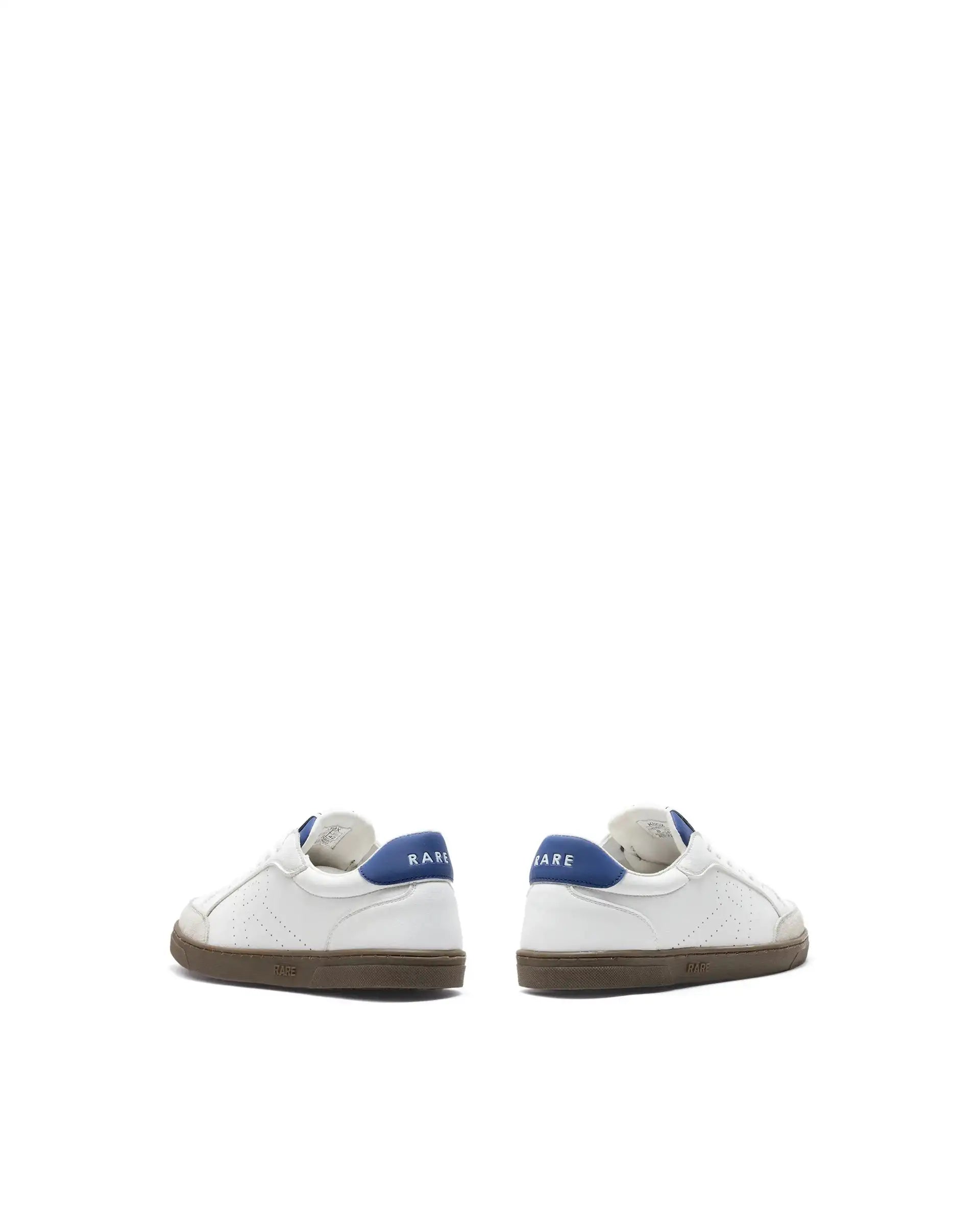 Rare Rabbit Men's Knox Blue Micro Fiber Causal Sneaker