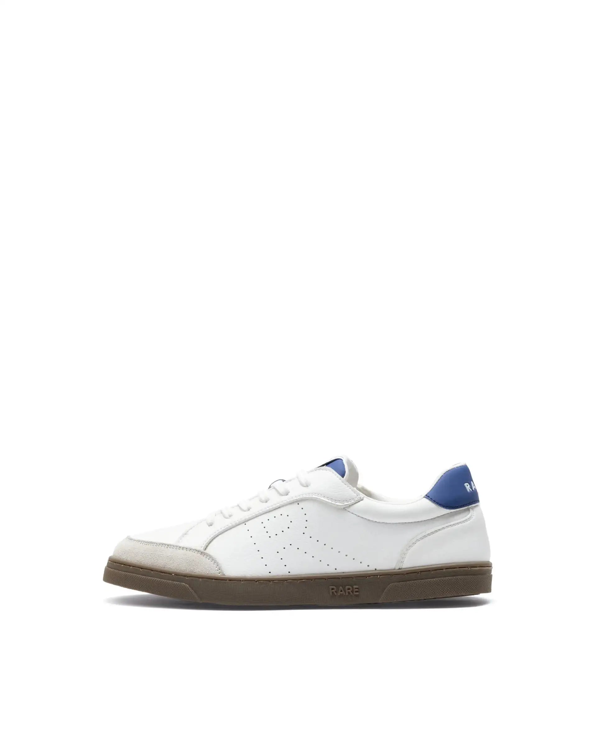 Rare Rabbit Men's Knox Blue Micro Fiber Causal Sneaker