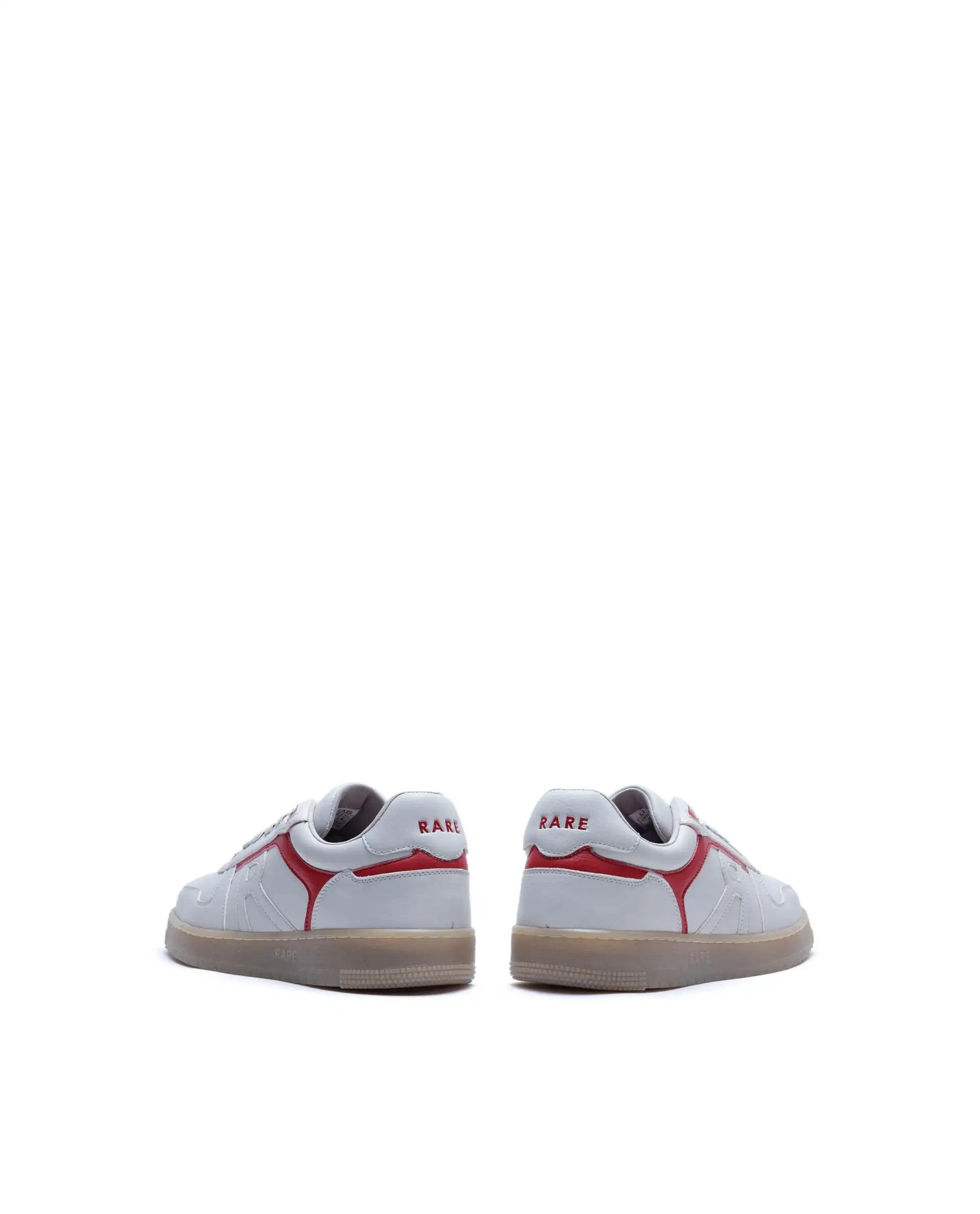 Rare Rabbit Men's Lexis Beige Micro Leather Sneaker