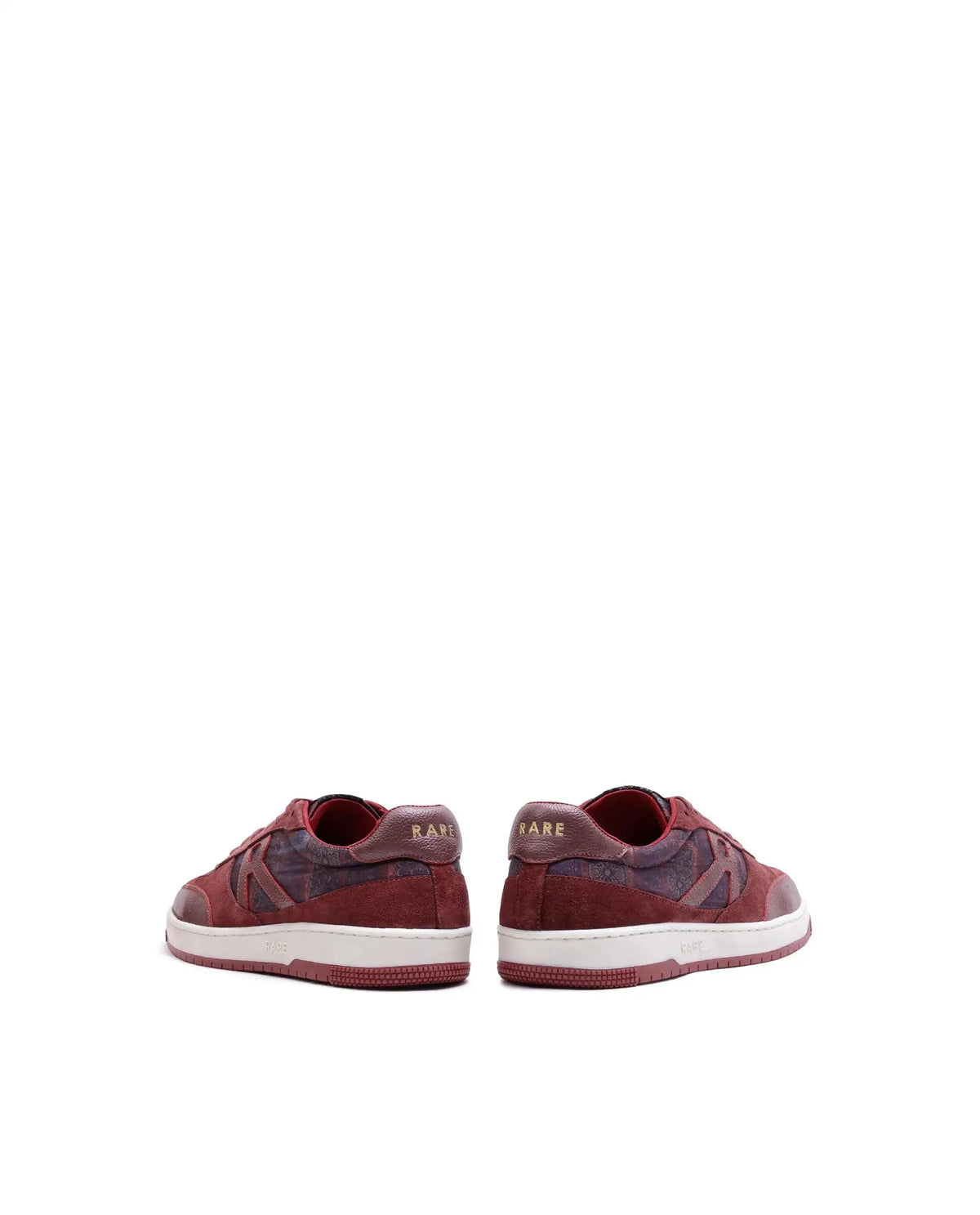 Rare Rabbit Men Loom Dark Red Leather Lace-Up Closure Shoes