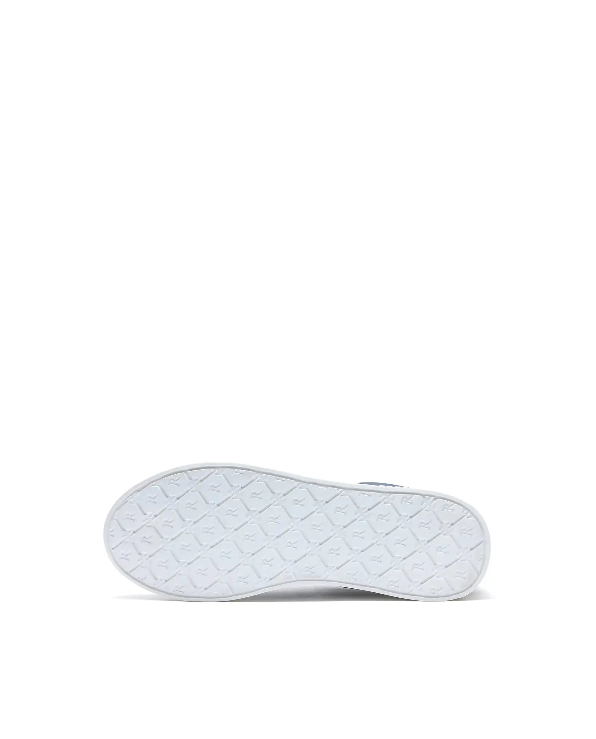 Rare Rabbit Men's Mawi Navy Micro Fiber Causal Sneaker