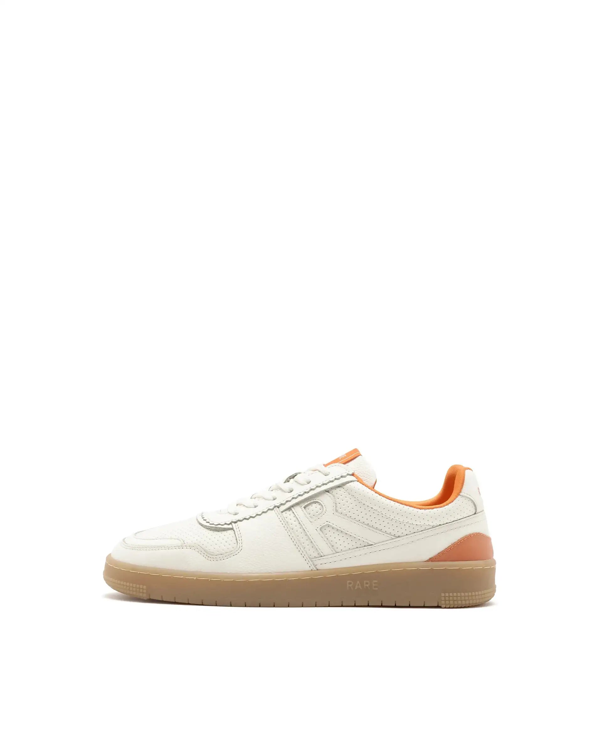 Rare Rabbit Men Neva White Lace-Up Closure Sneaker