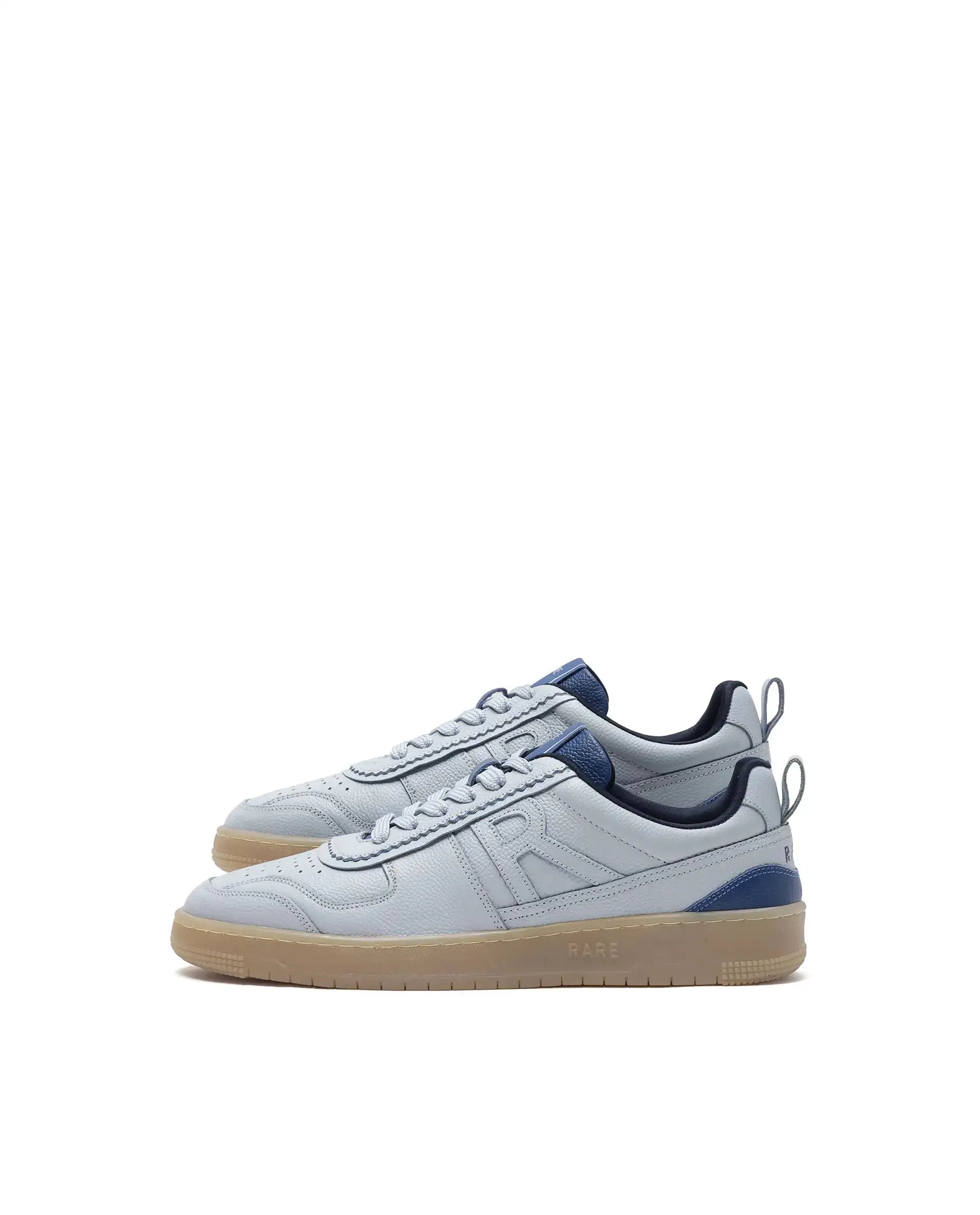 Rare Rabbit Men's Nigel Ice Blue Lace-Up Closure Sneaker