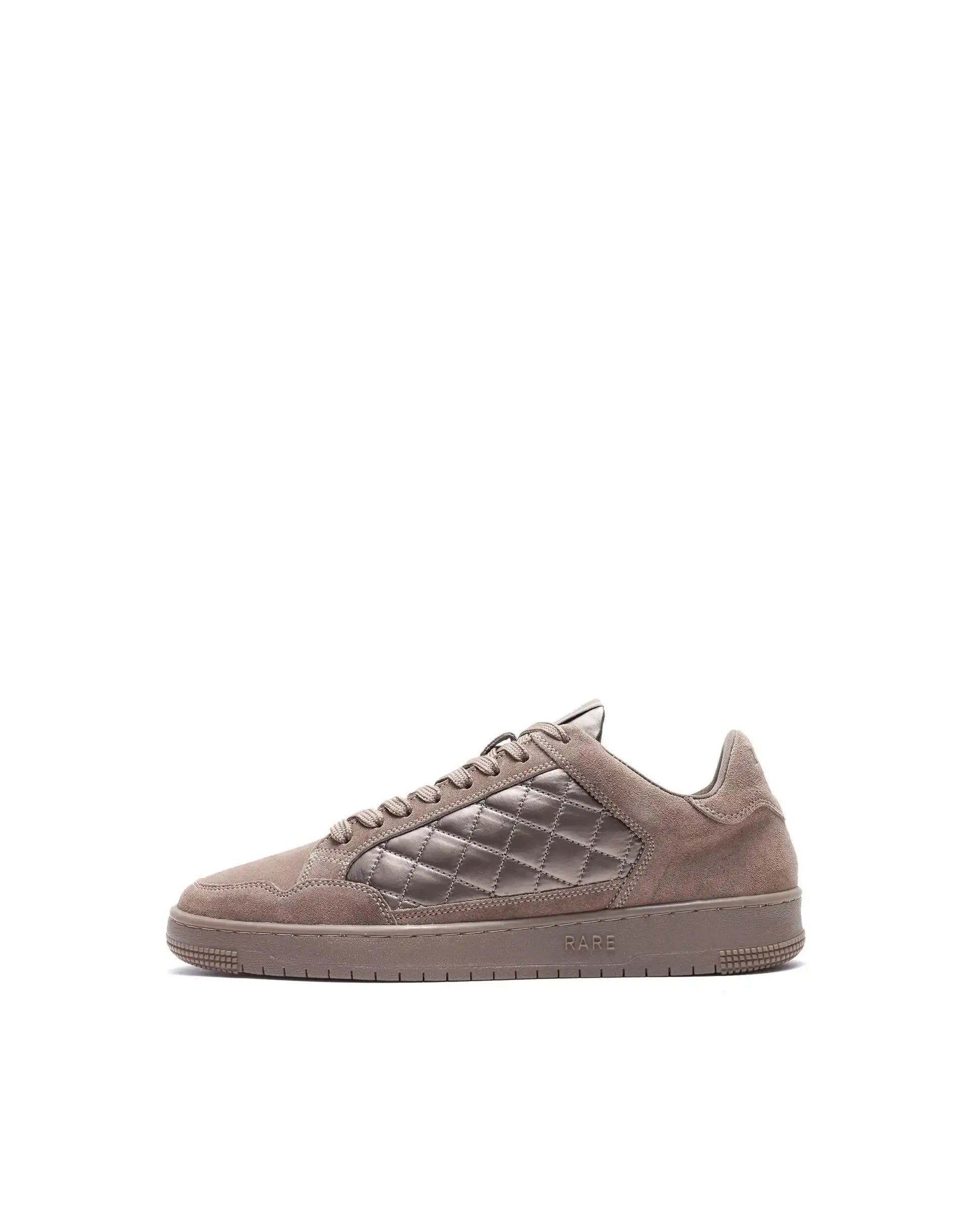 Rare Rabbit Men's Omega Brass Suede Lace-Up Closure Sneaker