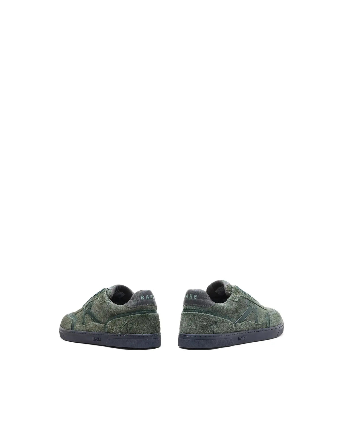 Rare Rabbit Men Orla Olive Lace-Up Closure Suede Sneaker