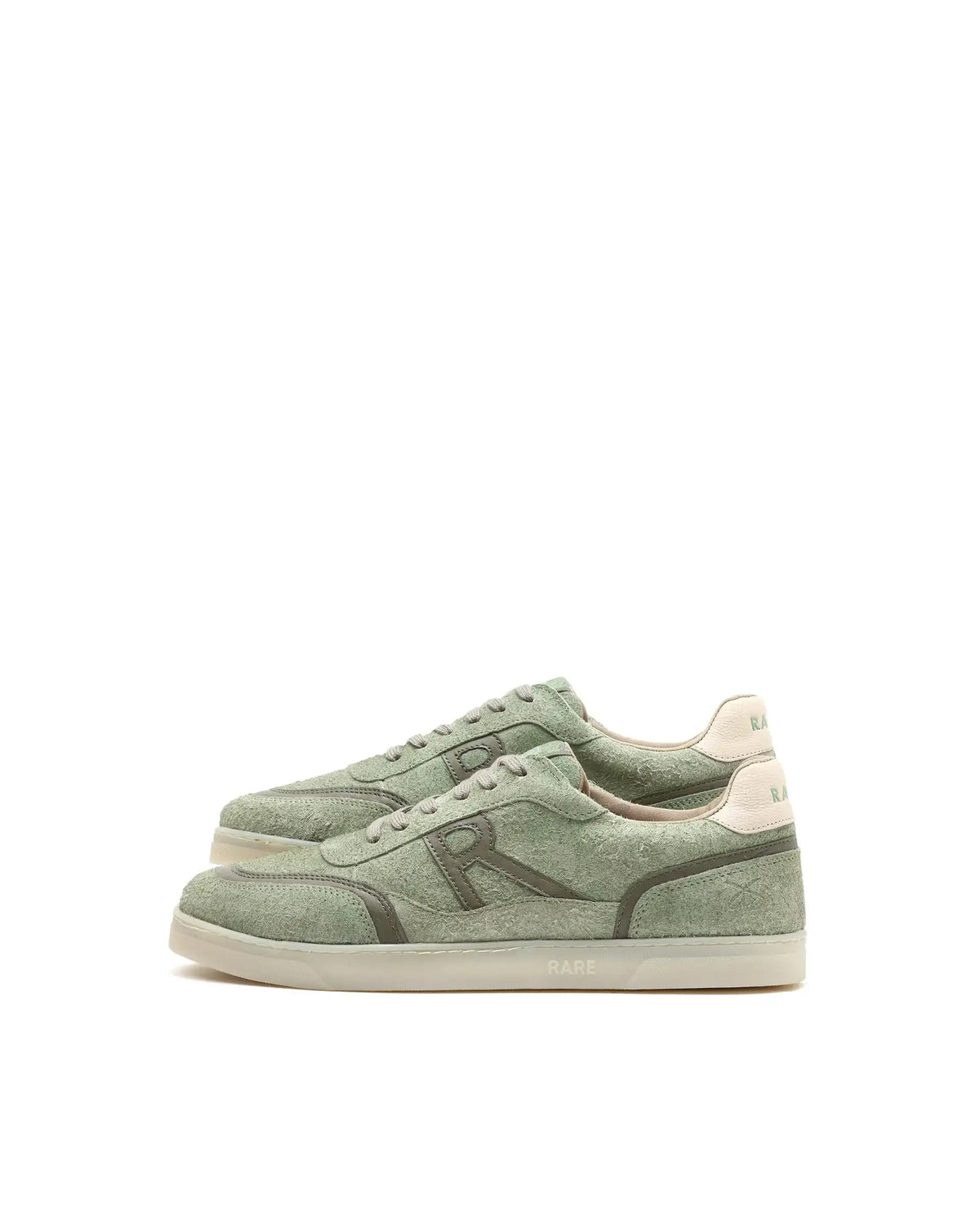 Rare Rabbit Men Orla Sage Lace-Up Suede Closure Sneaker