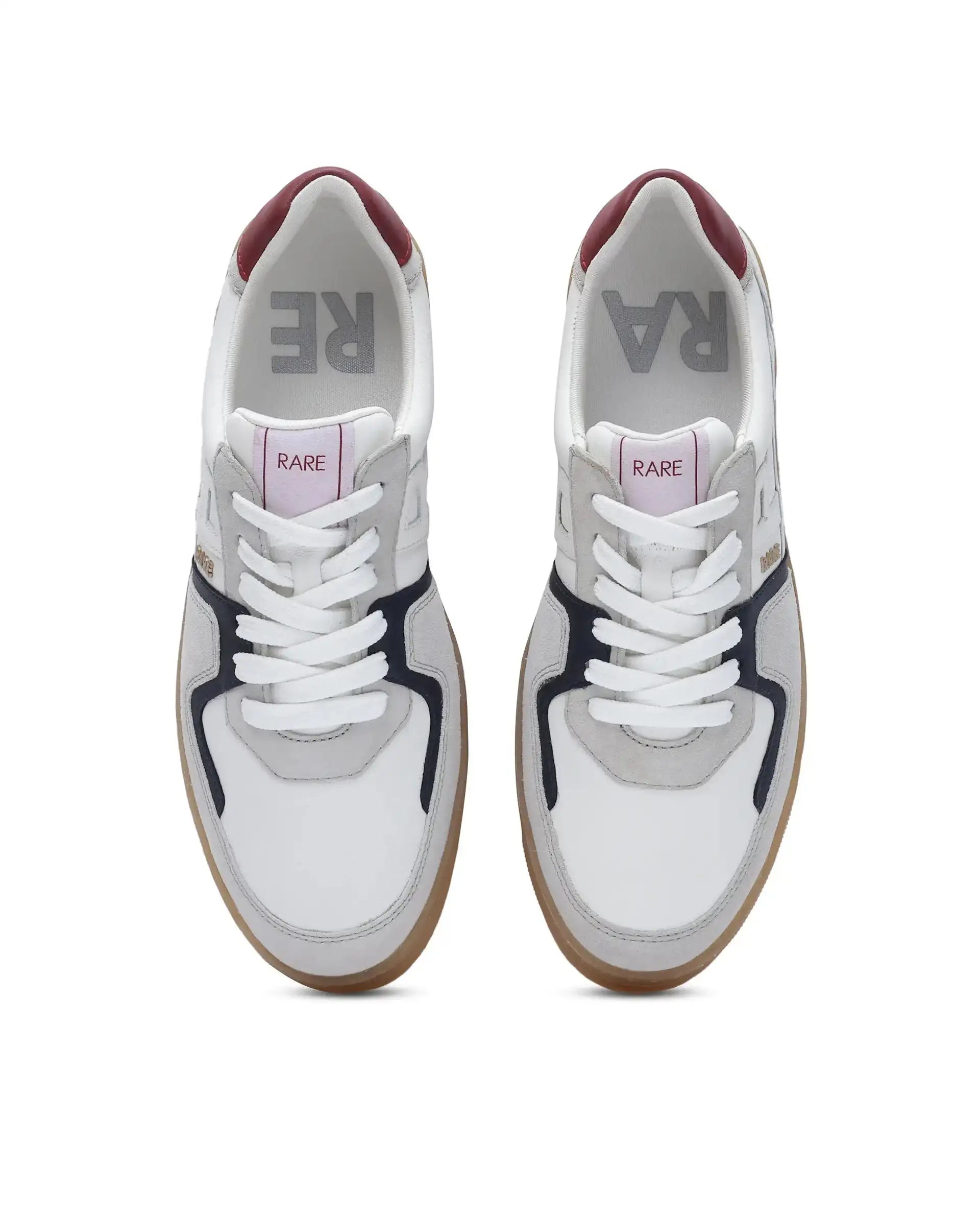 Rare Rabbit Men Pegasus White Lace-Up Shoes
