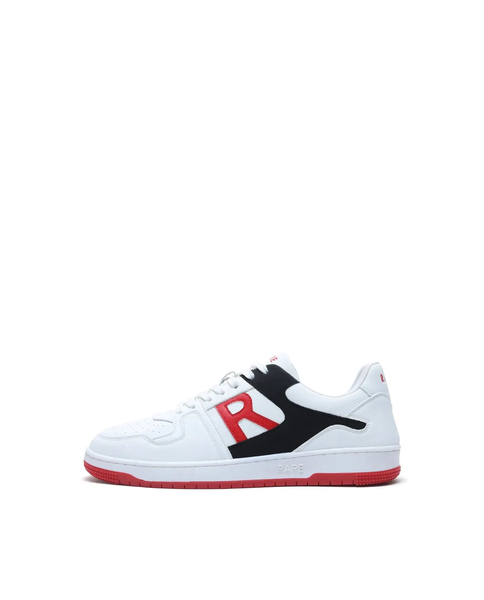 Rare Rabbit Men's Phantom Red Micro Fiber Navy Causal Sneaker