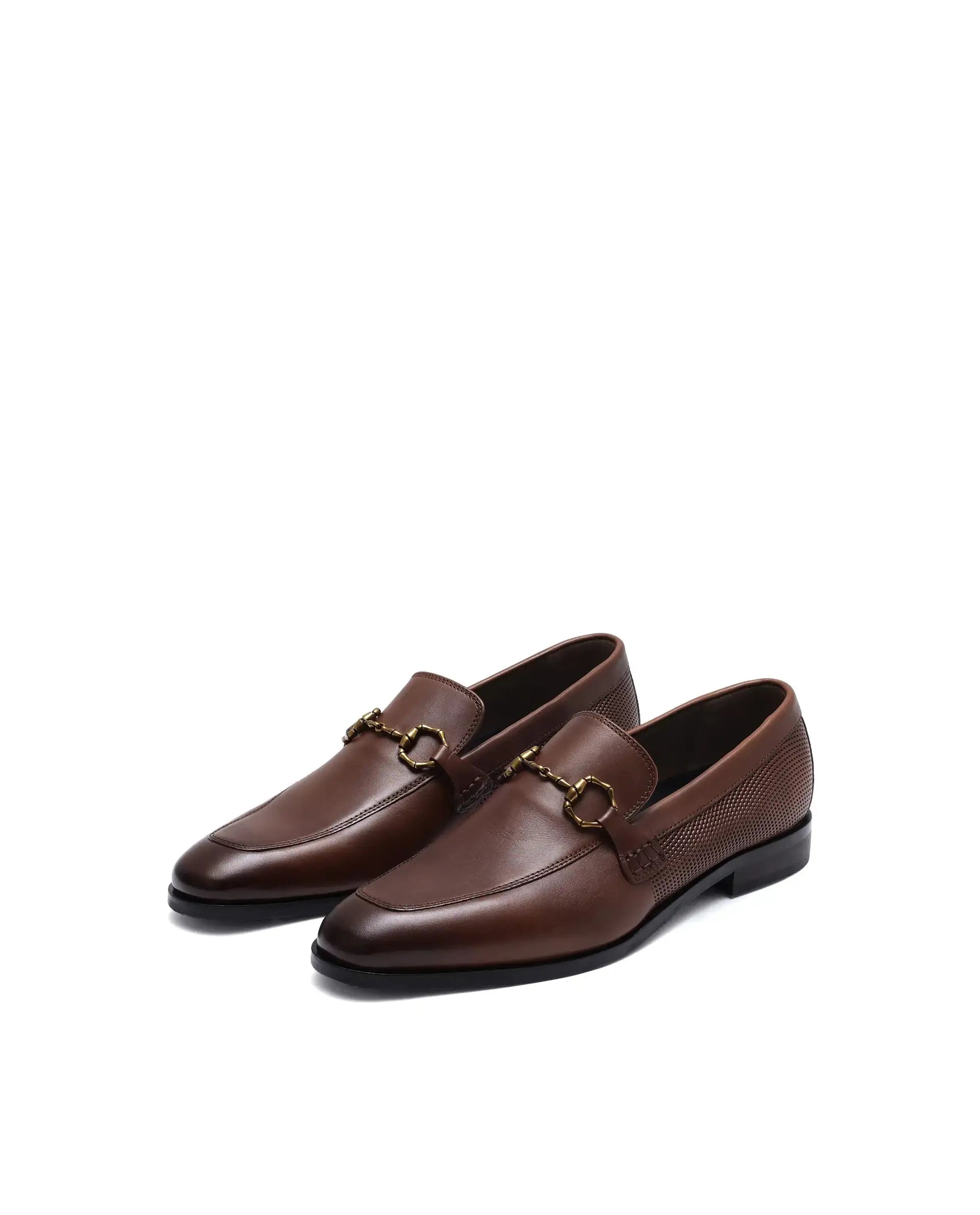 Rare Rabbit Men's Plaza Tan Slip-On Loafer