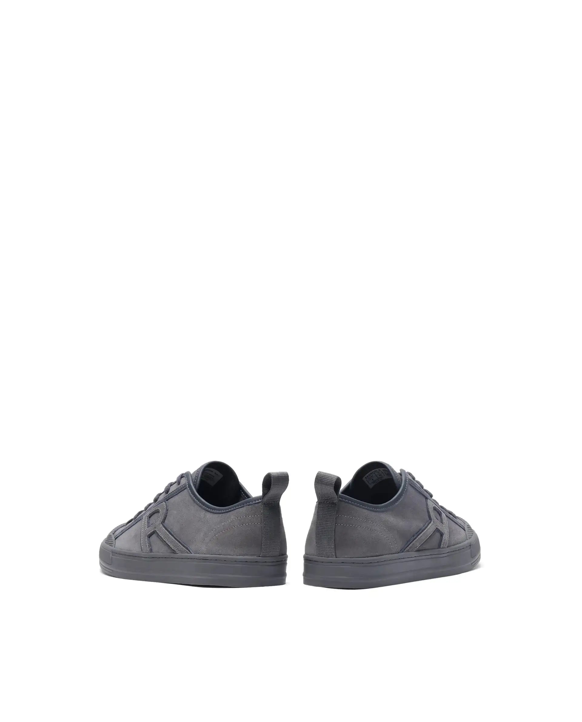 Rare Rabbit Men Sauron-2 Dark Grey Lace-Up Shoes