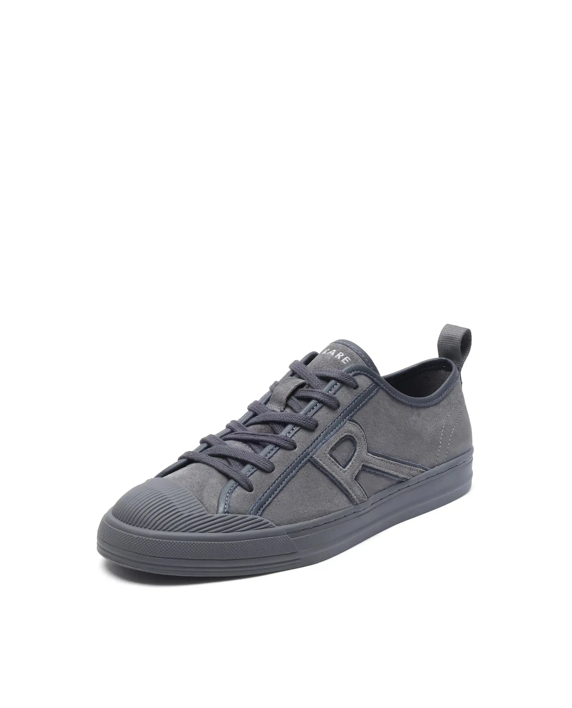 Rare Rabbit Men Sauron-2 Dark Grey Lace-Up Shoes