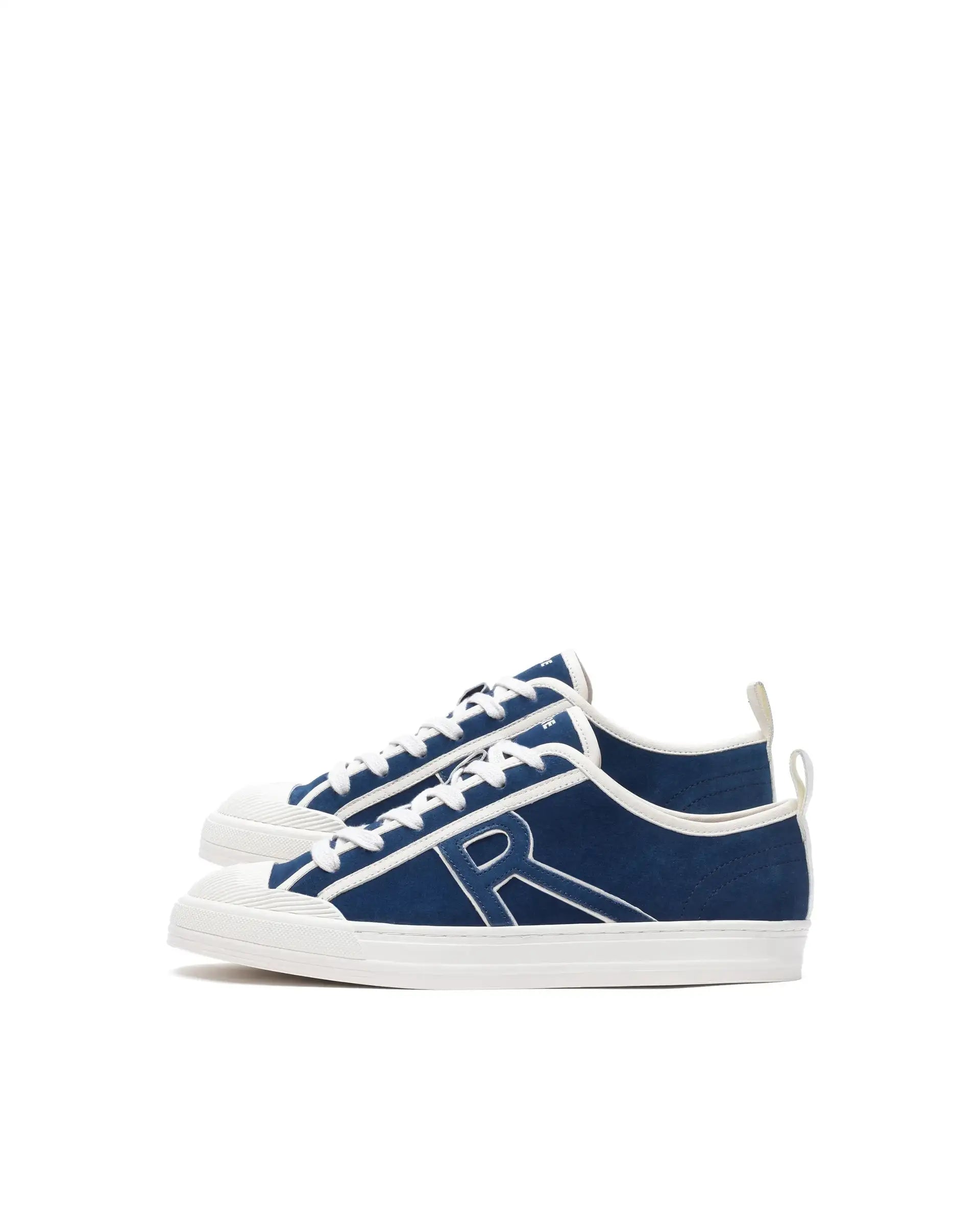 Rare Rabbit Men Sauron-2 Blue Lace-Up Shoes