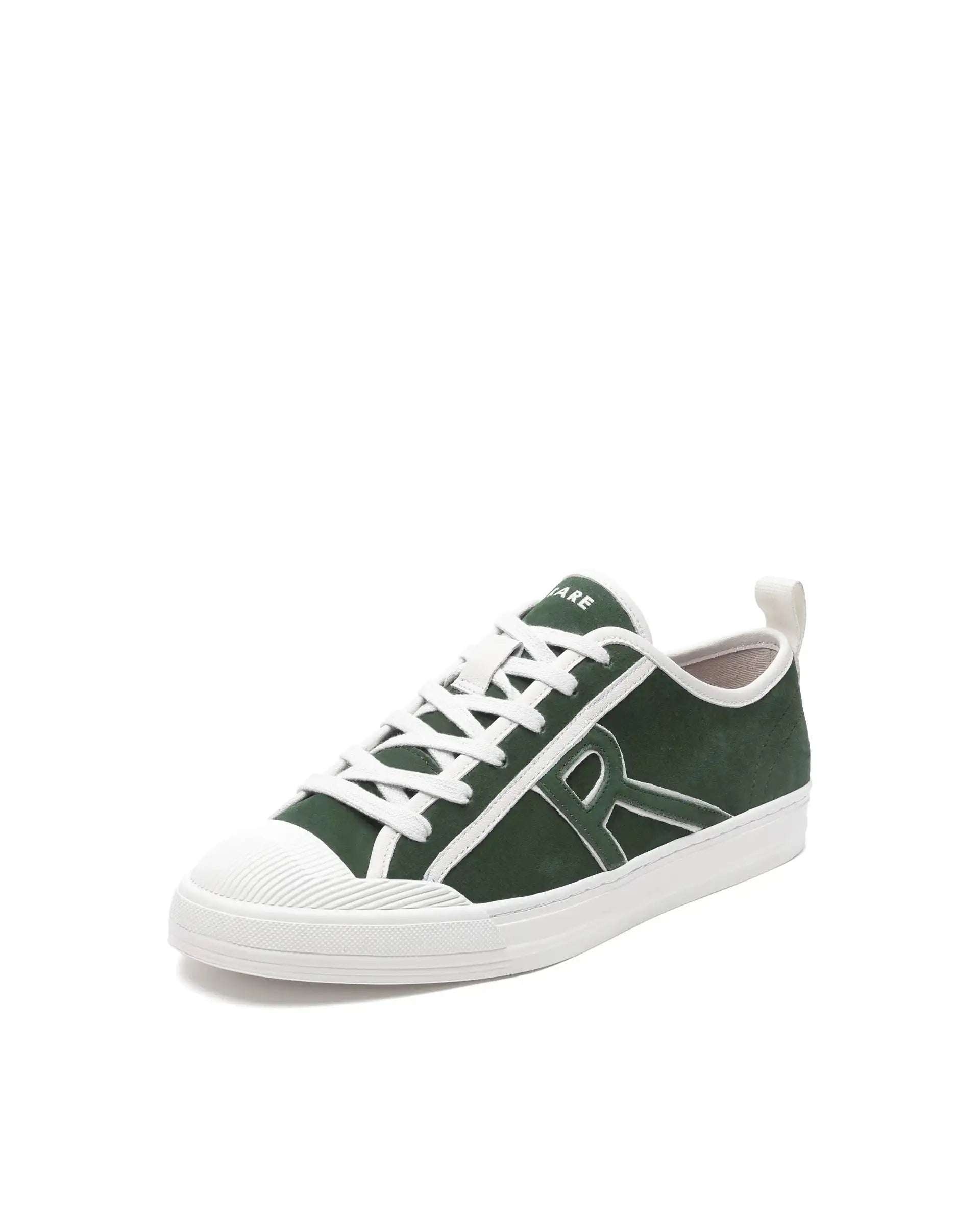 Rare Rabbit Men Sauron-2 Light Olive Lace-Up Shoes