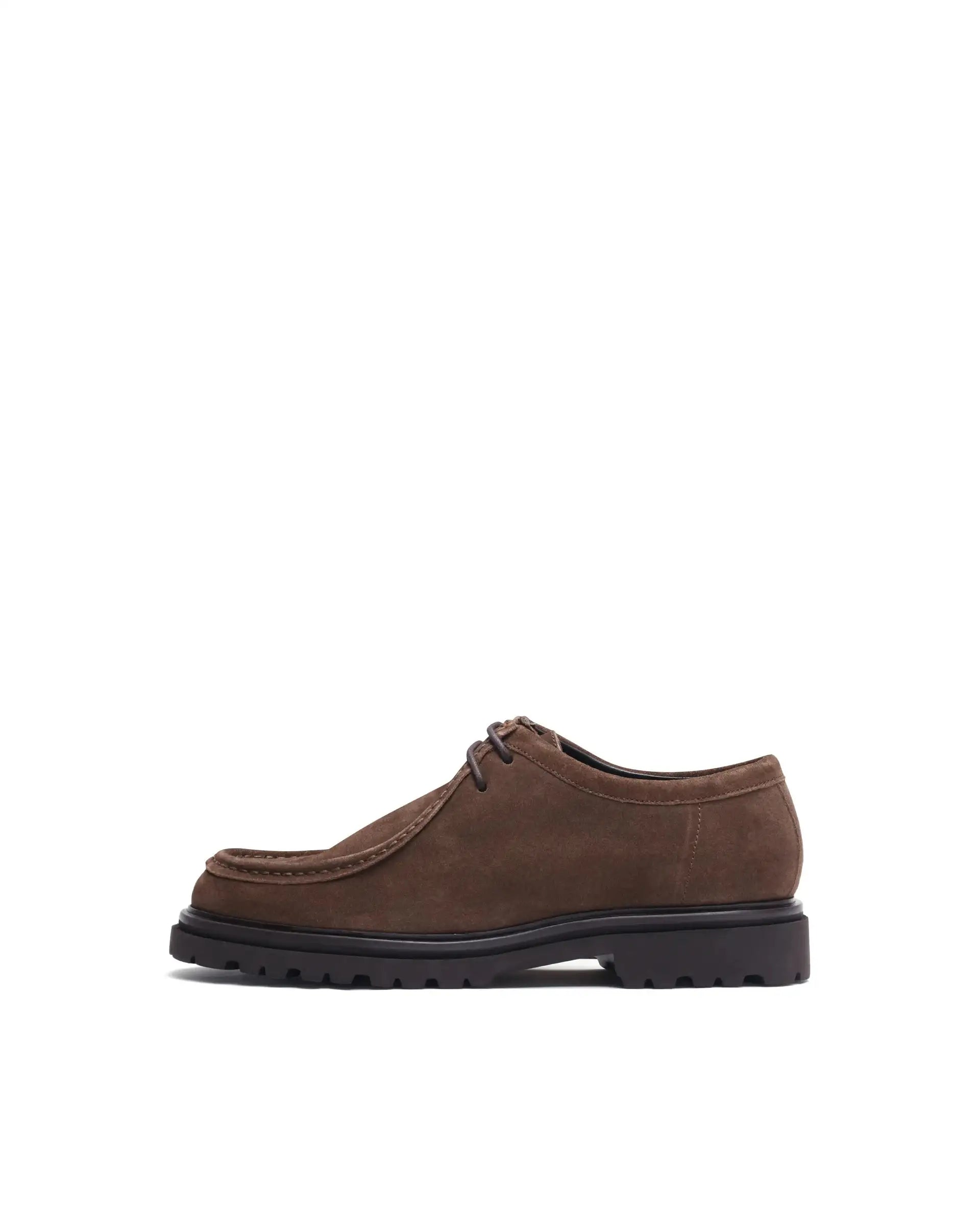 Rare Rabbit Men Seoul Dark Brown Lace-Up Shoes