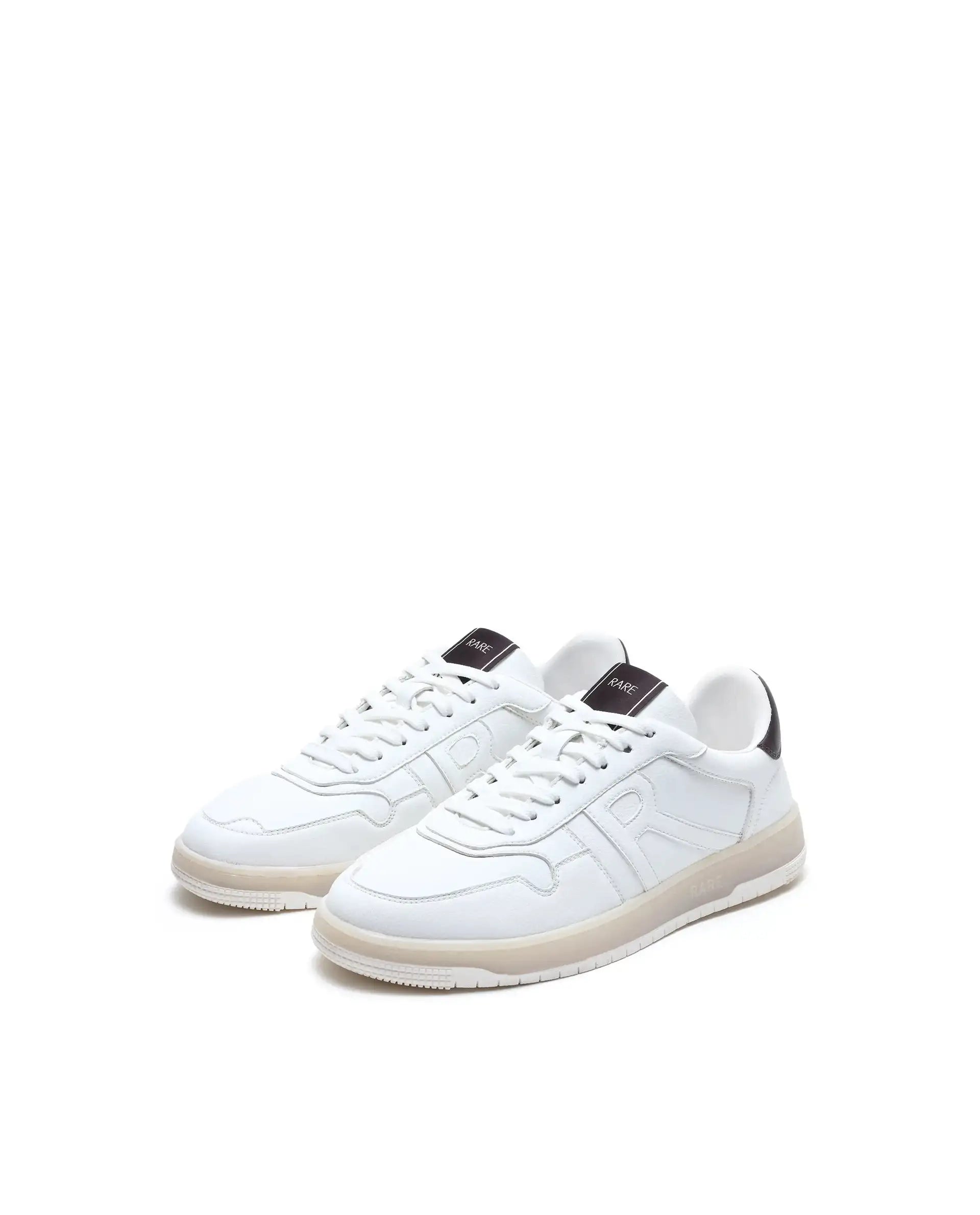 Rare Rabbit Men's Solara Dark Coffee Brown Micro Fiber Lace-Up Closure Sneaker