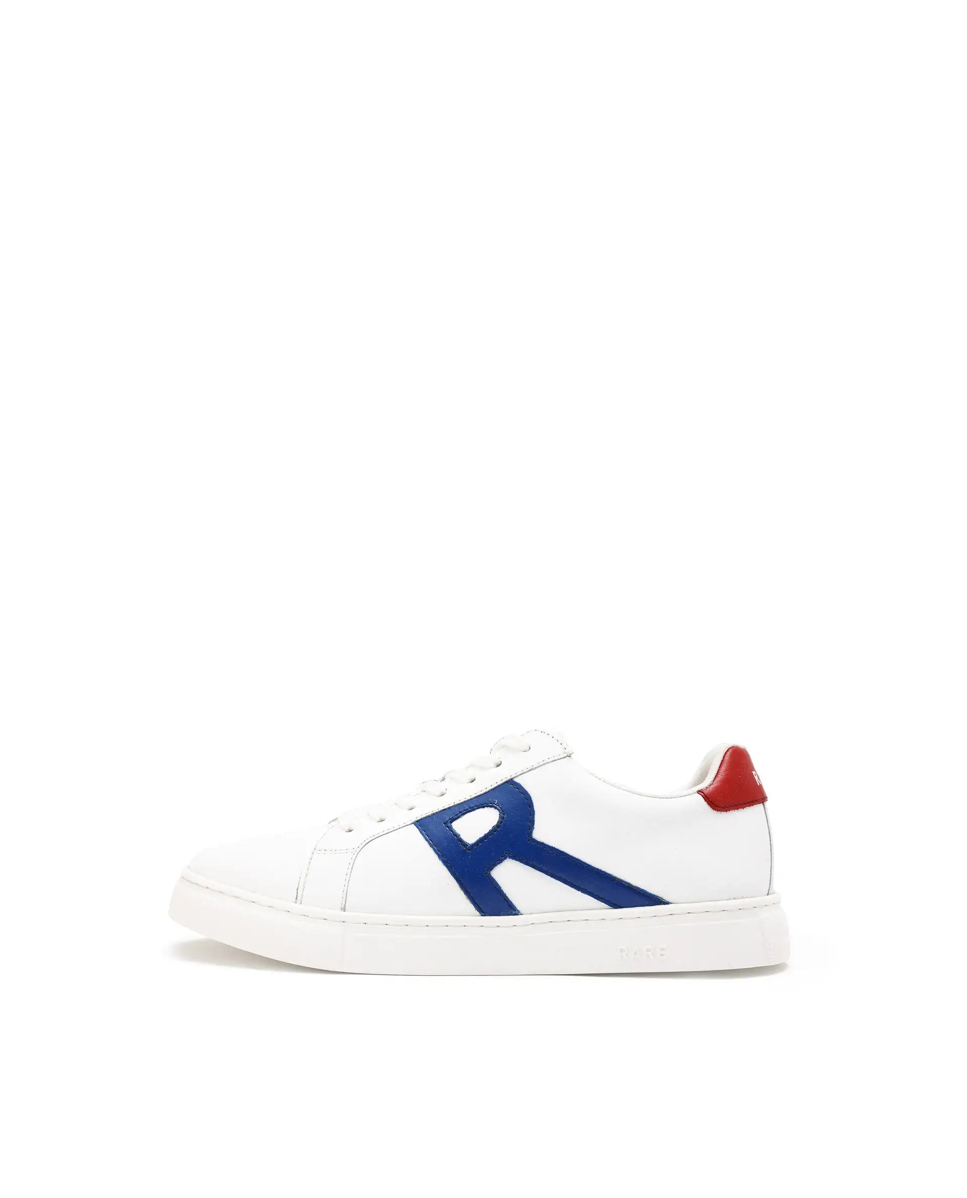 Rare Rabbit Mens Starlight White/Multi Multicolored Low-Top Lace-Up Sneaker Shoes
