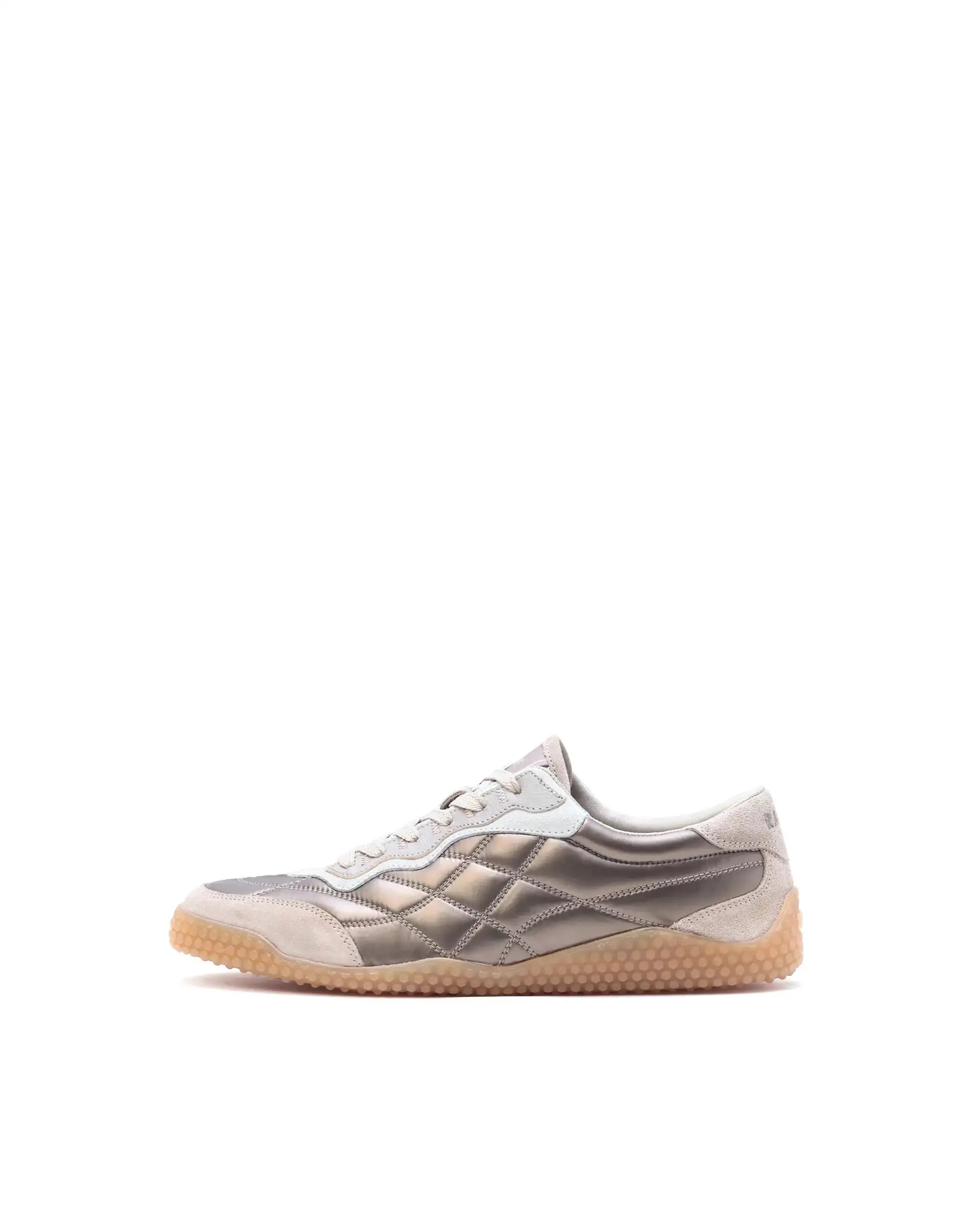 Rare Rabbit Men's Temo Brass Parachute Lace-Up Closure Sneaker