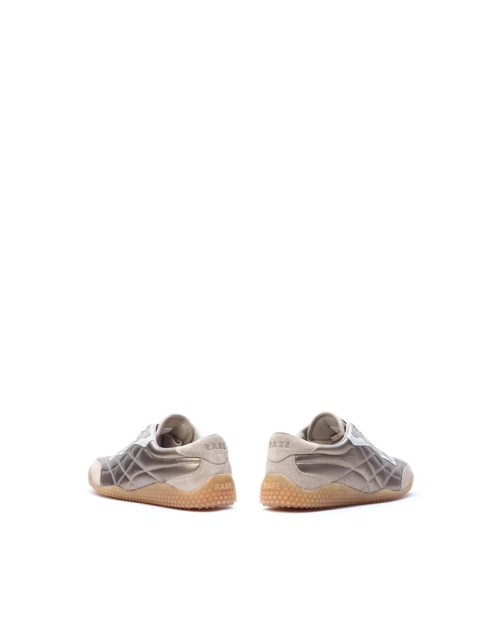 Rare Rabbit Men's Temo Brass Parachute Lace-Up Closure Sneaker