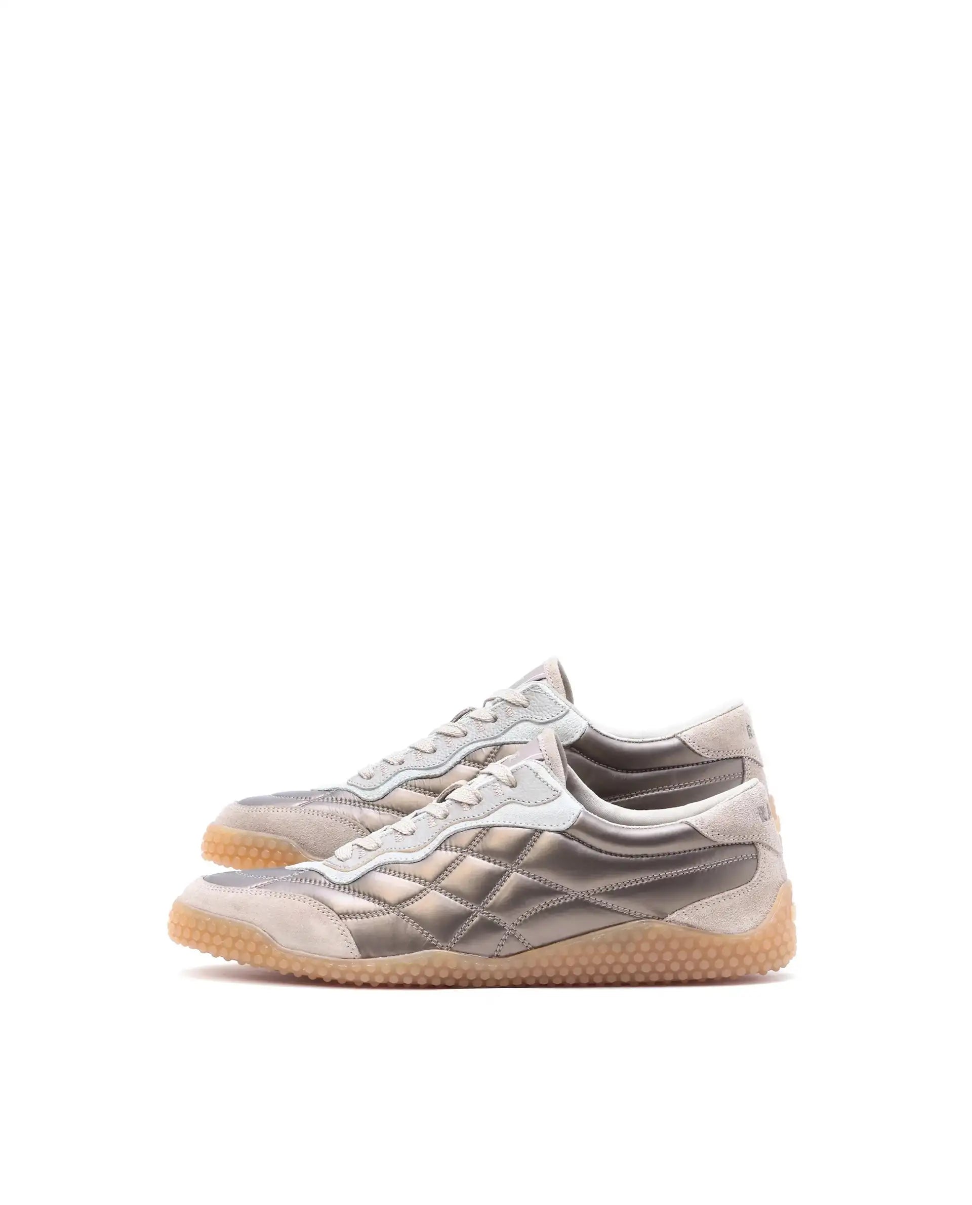 Rare Rabbit Men's Temo Brass Parachute Lace-Up Closure Sneaker