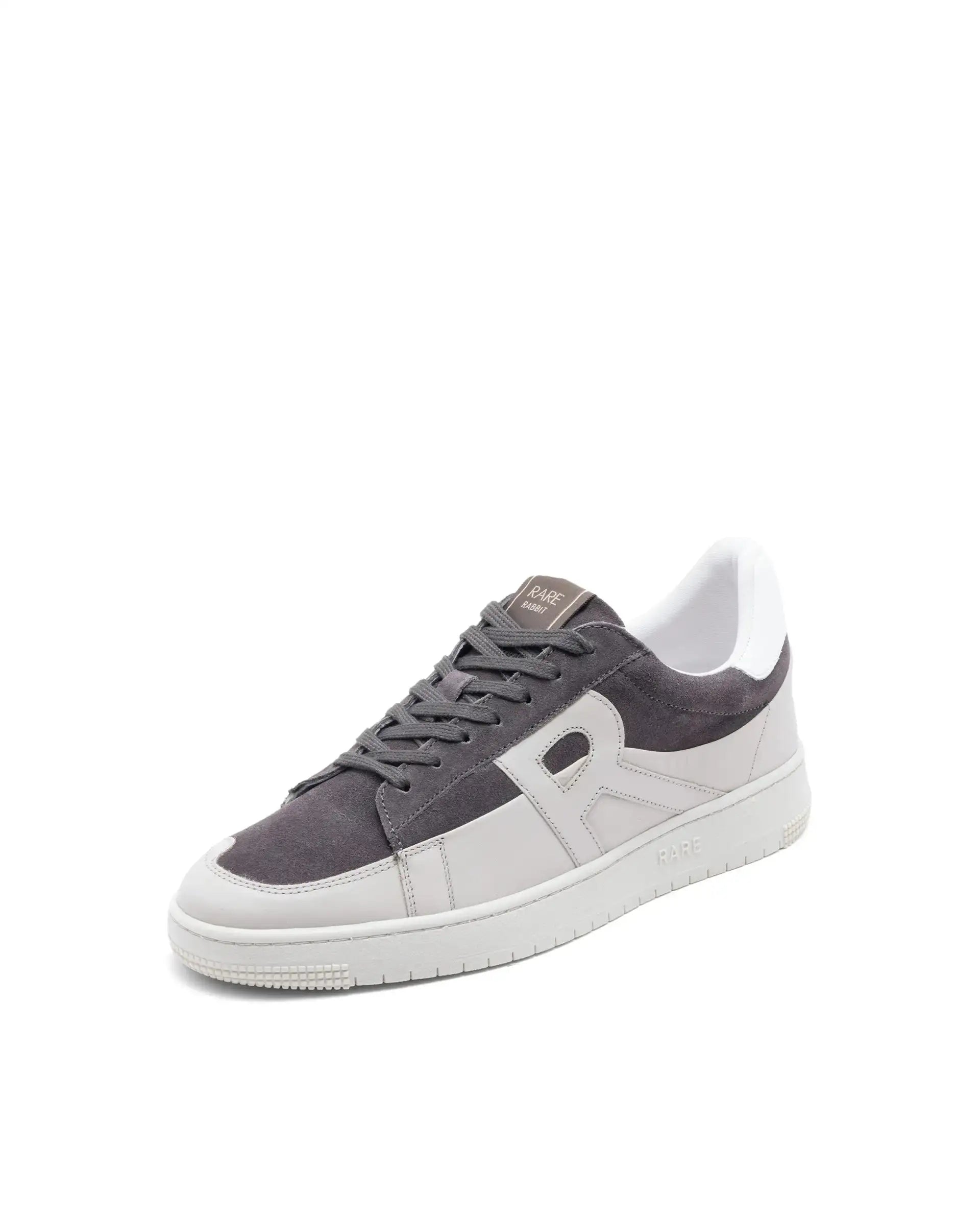 Rare Rabbit Men Terra Taupe Genuine Leather And Suede Upper Low-Top Multi Color Lace-Up Shoes