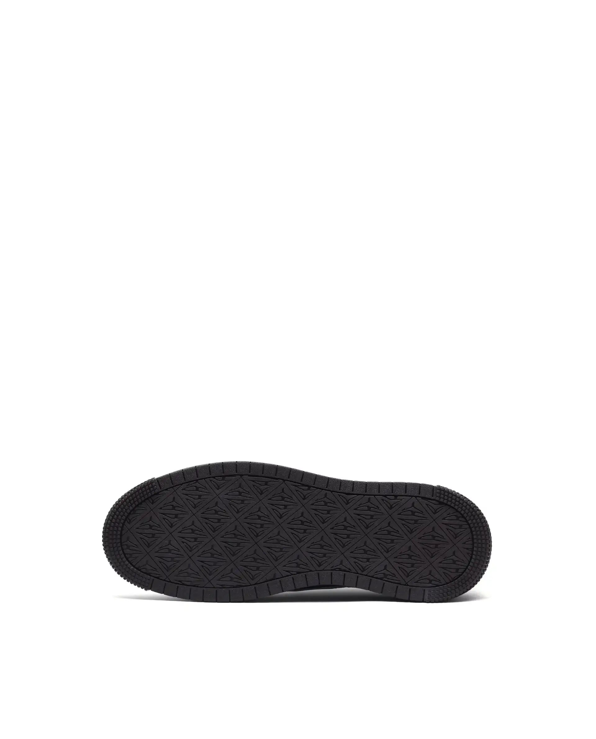 Rare Rabbit Men's Volgo Navy Micro Leather Sneaker