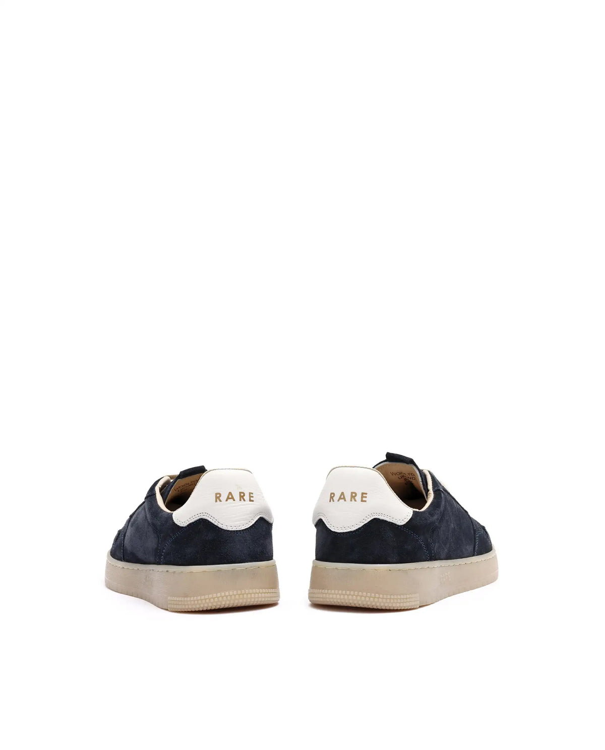 Rare Rabbit Men's Woolton Navy Derby Style Casual Smart Suede Sneakers Shoes