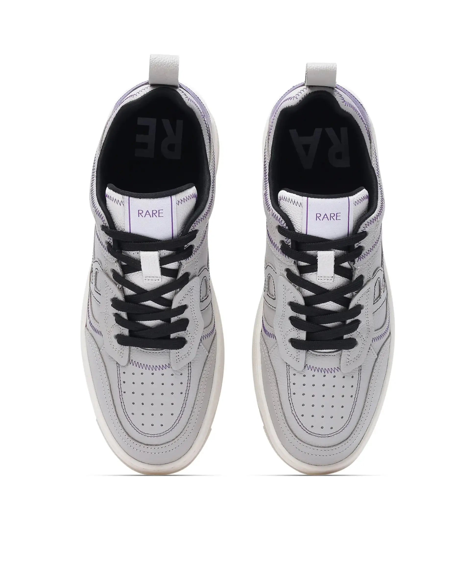 Rare Rabbit Men Zion Cement Lace-Up Closure Sneaker