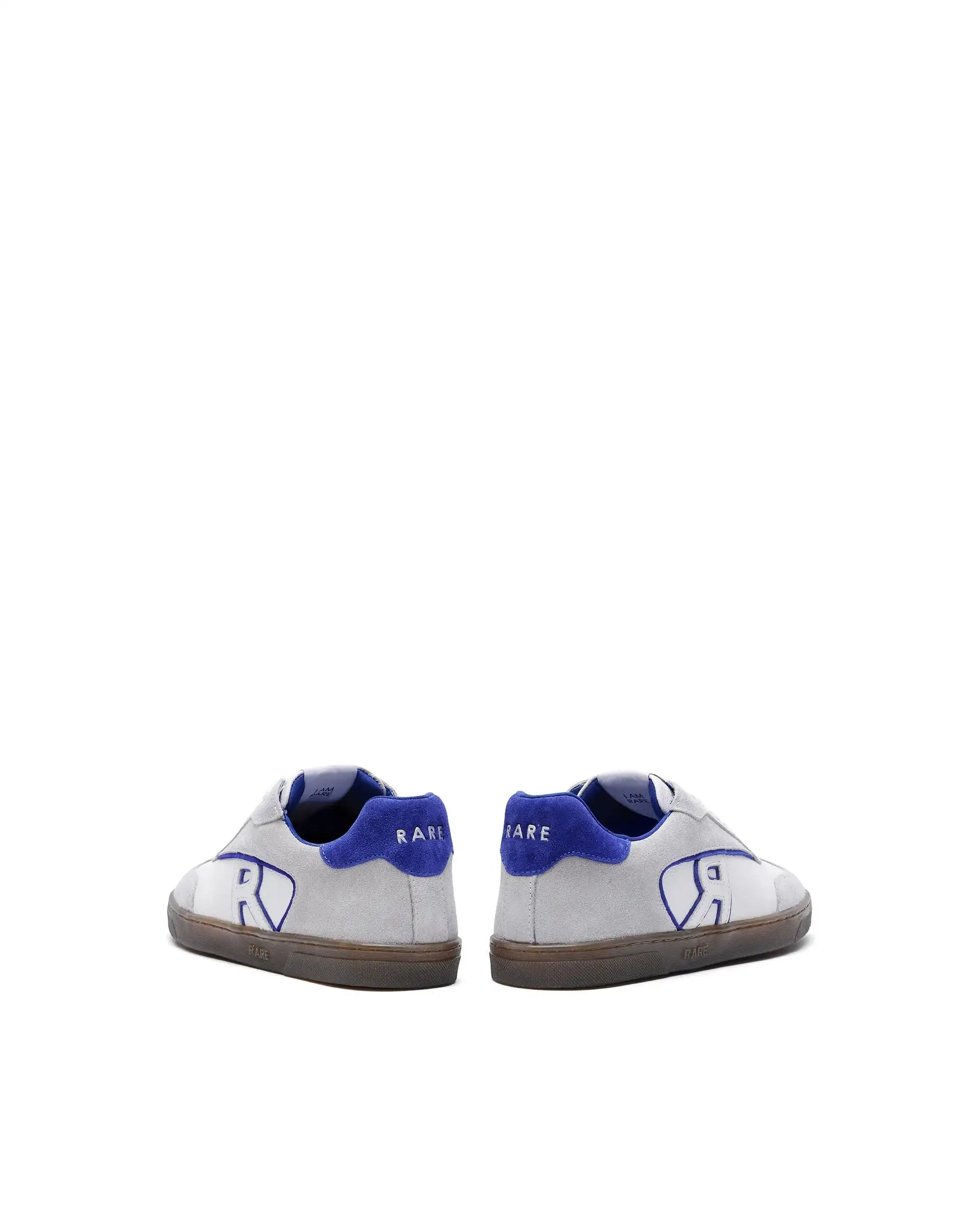 Rare Rabbit Men's Zoop White Leather Lace-Up Closure Sneaker