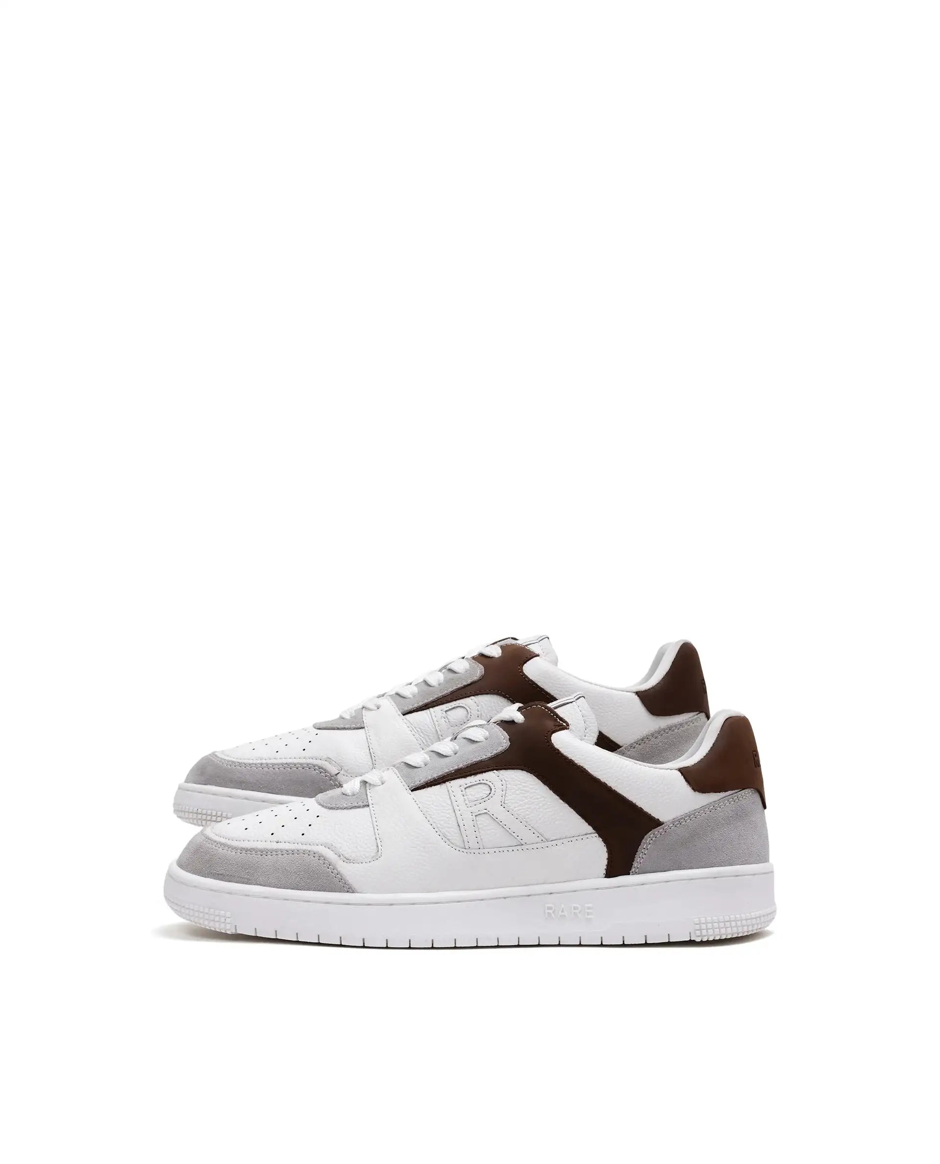 Rare Rabbit Men's Zouk Brown Lace-Up Closure Sneaker