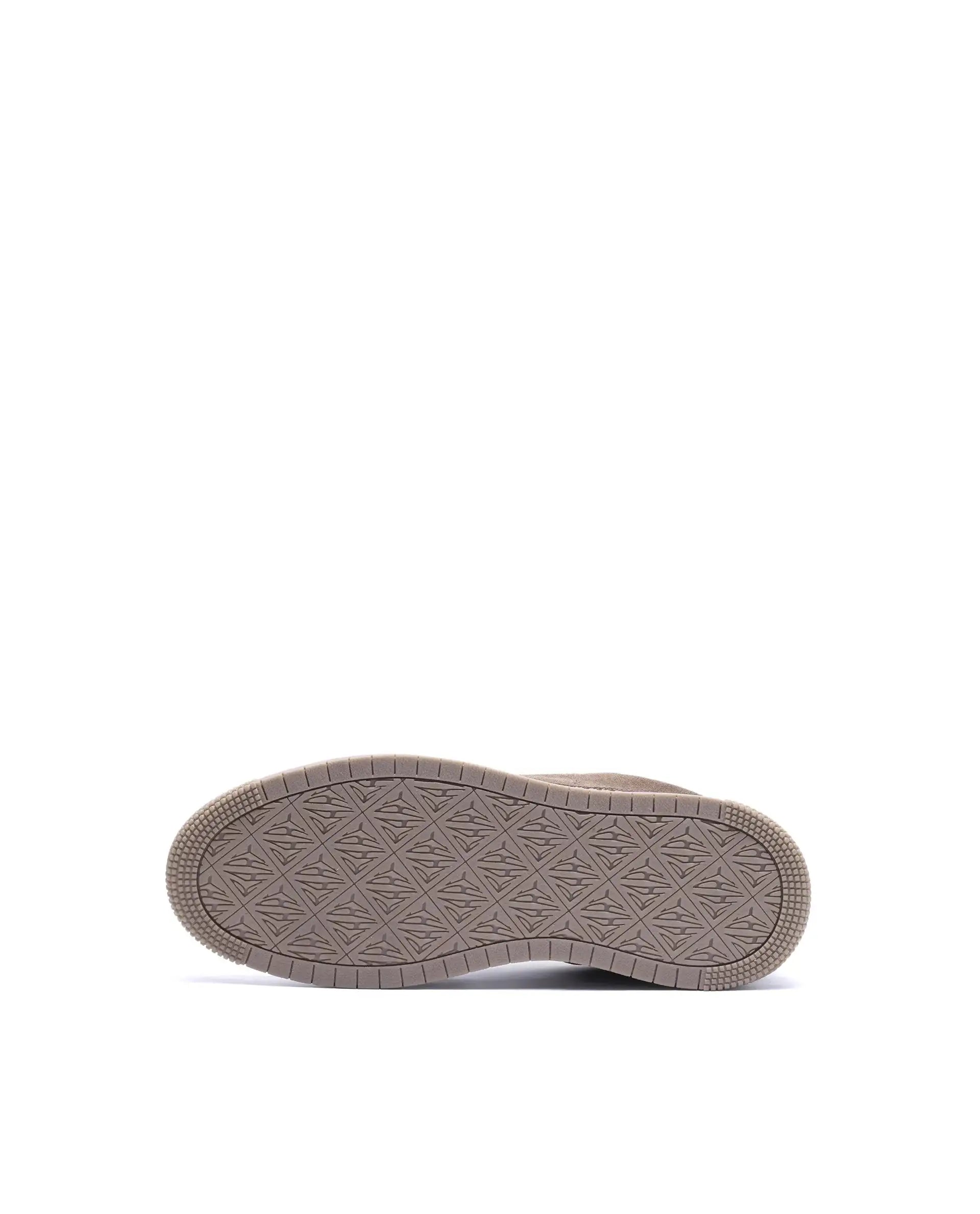 Rare Rabbit Men's Zwag Brown Suede Sneaker