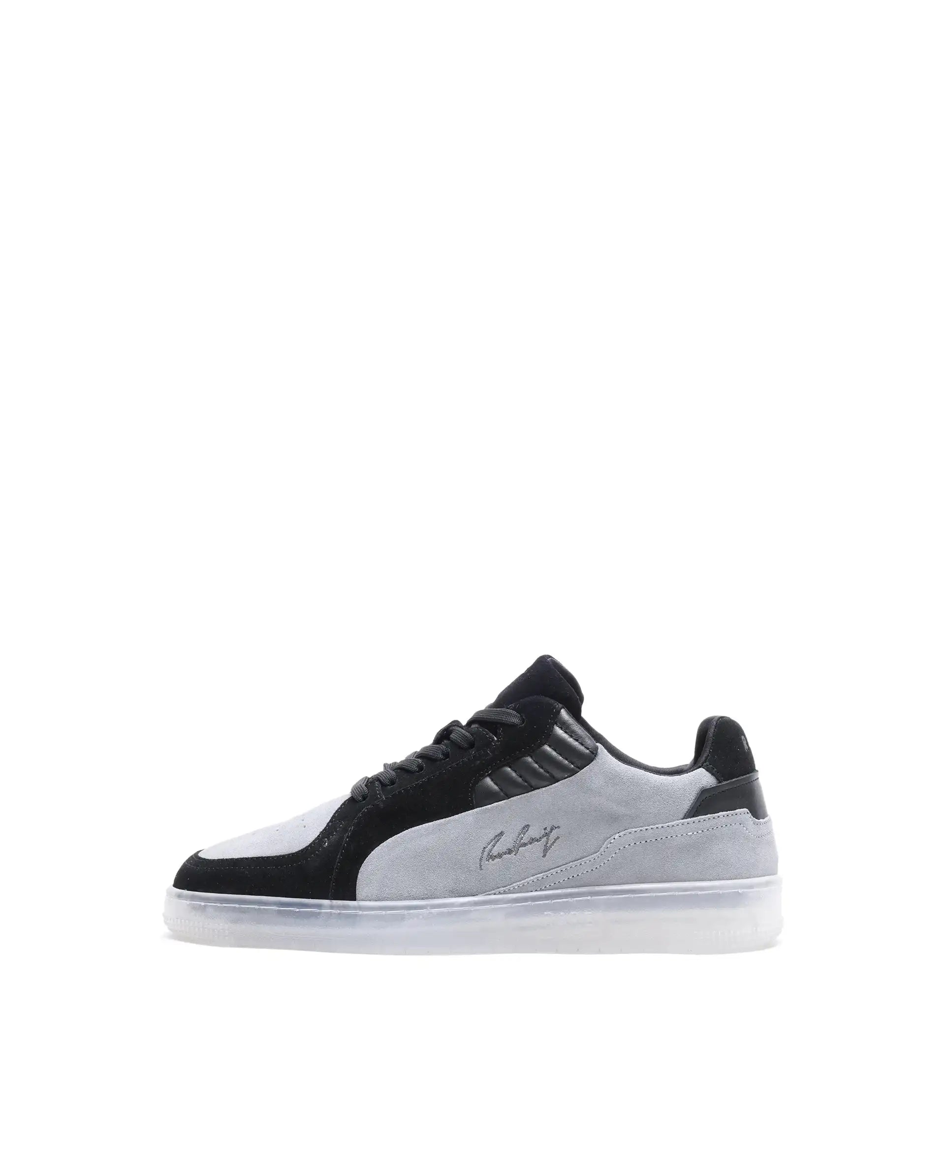 Rare Rabbit Men's Zwag Grey Suede Sneaker
